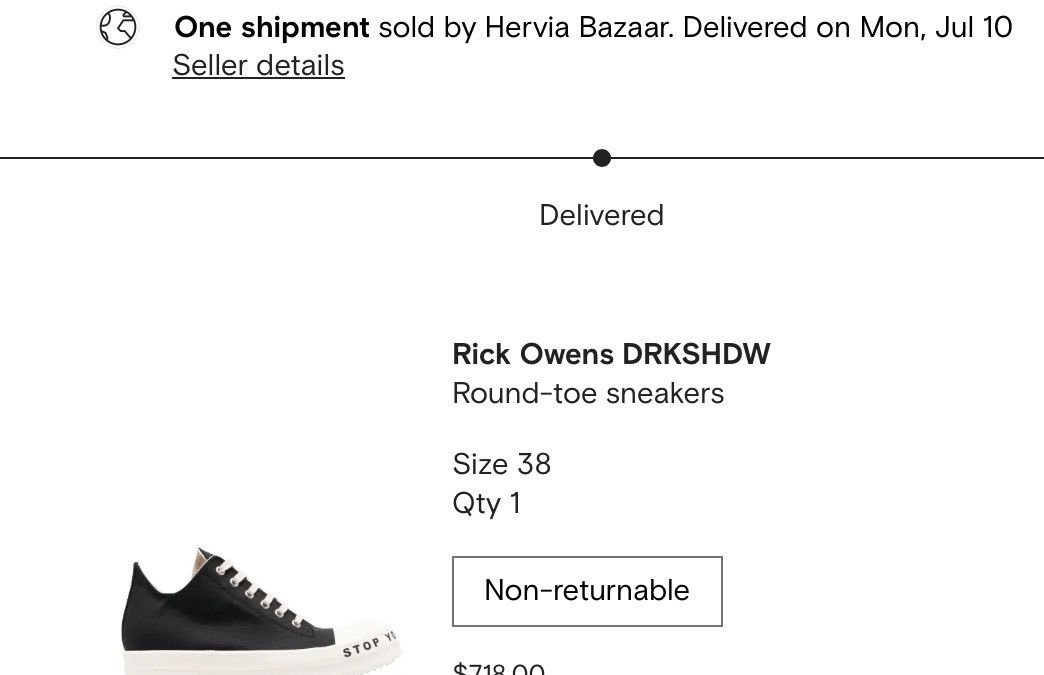 Rick Owens Rick Owens DRKSHDW Size US 7 / EU 40 - 7 Thumbnail
