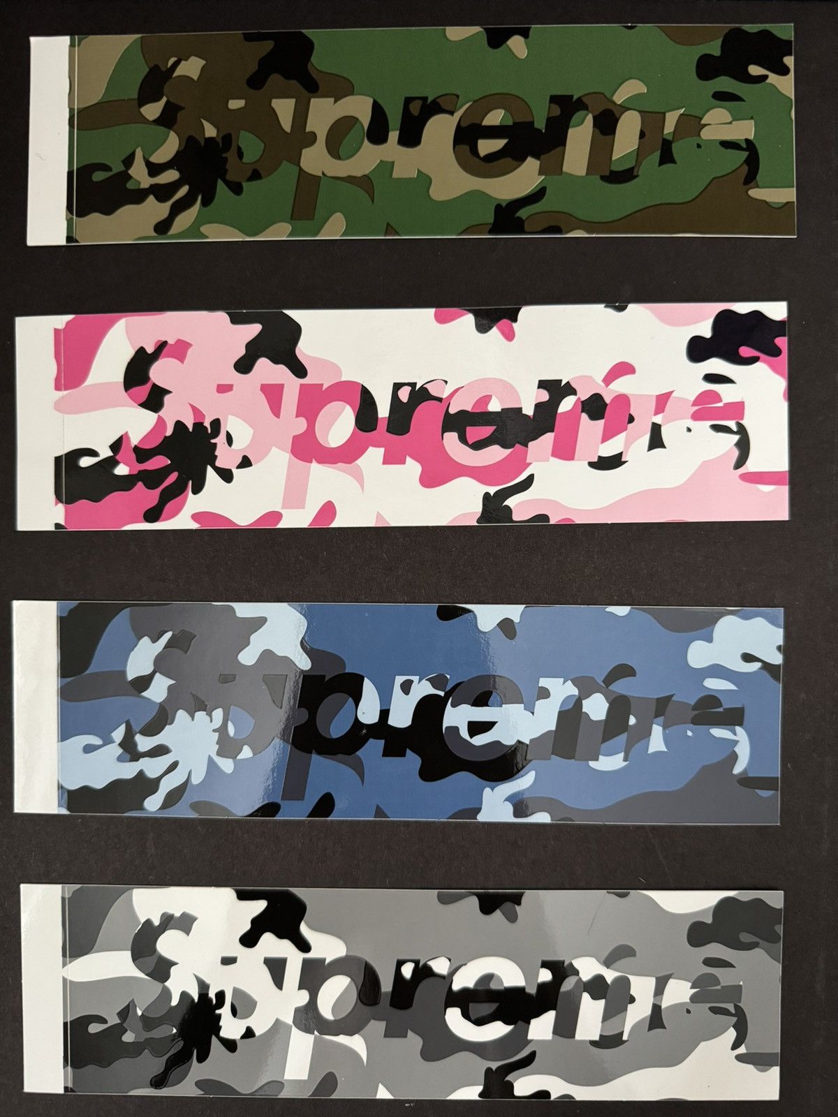 Supreme Supreme Camo Box logo Complete Set Size ONE SIZE - 1 Preview