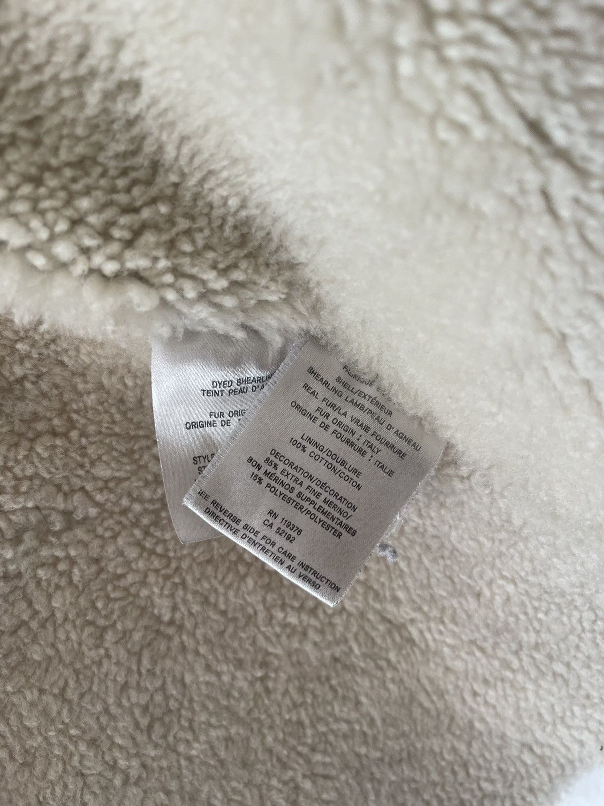 Helmut Lang Helmut Lang FW 2012 leather shearling jacket Size S / US 4 / IT 40 - 6 Thumbnail