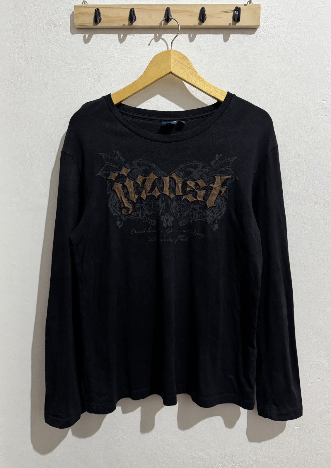 Hysteric Glamour Y2k Jizo-Bosatsu skull Ifsixwasnine style longsleeve Size US M / EU 48-50 / 2 - 2 Thumbnail