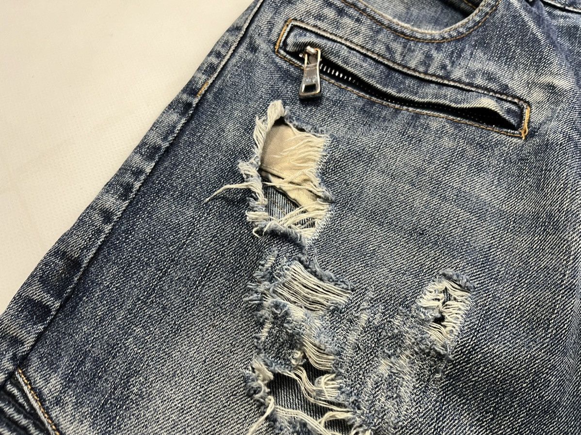 Embellish Embellish biker denim pant Size US 32 / EU 48 - 8 Thumbnail