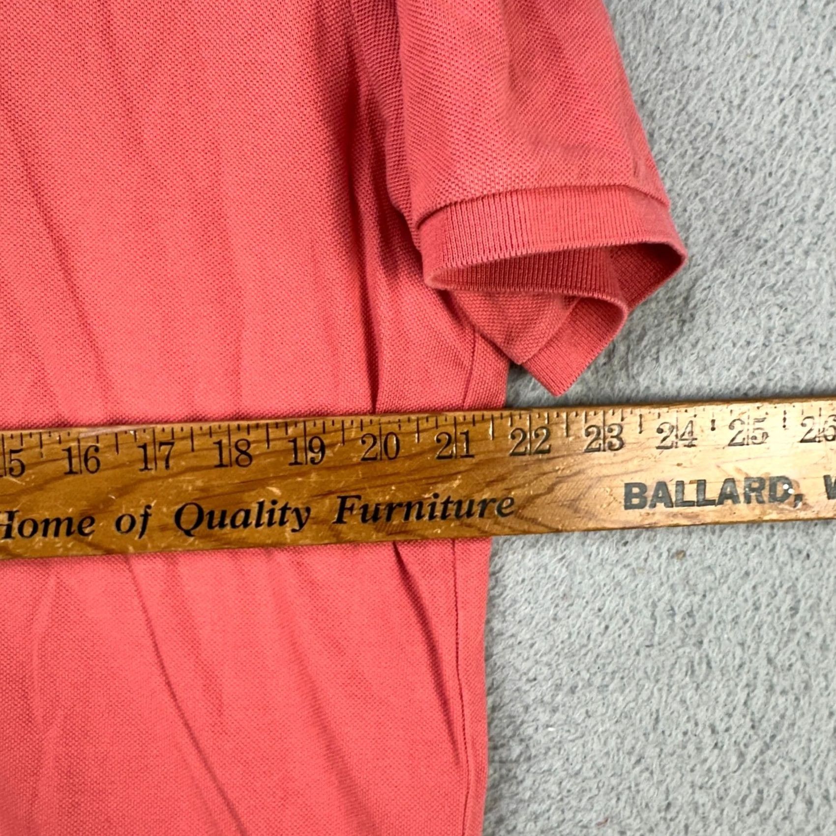 Polo Ralph Lauren Polo Ralph Lauren Shirt Polo Men Medium Pink Classic Fit Short Sleeve Rugby Pony Size US M / EU 48-50 / 2 - 6 Thumbnail
