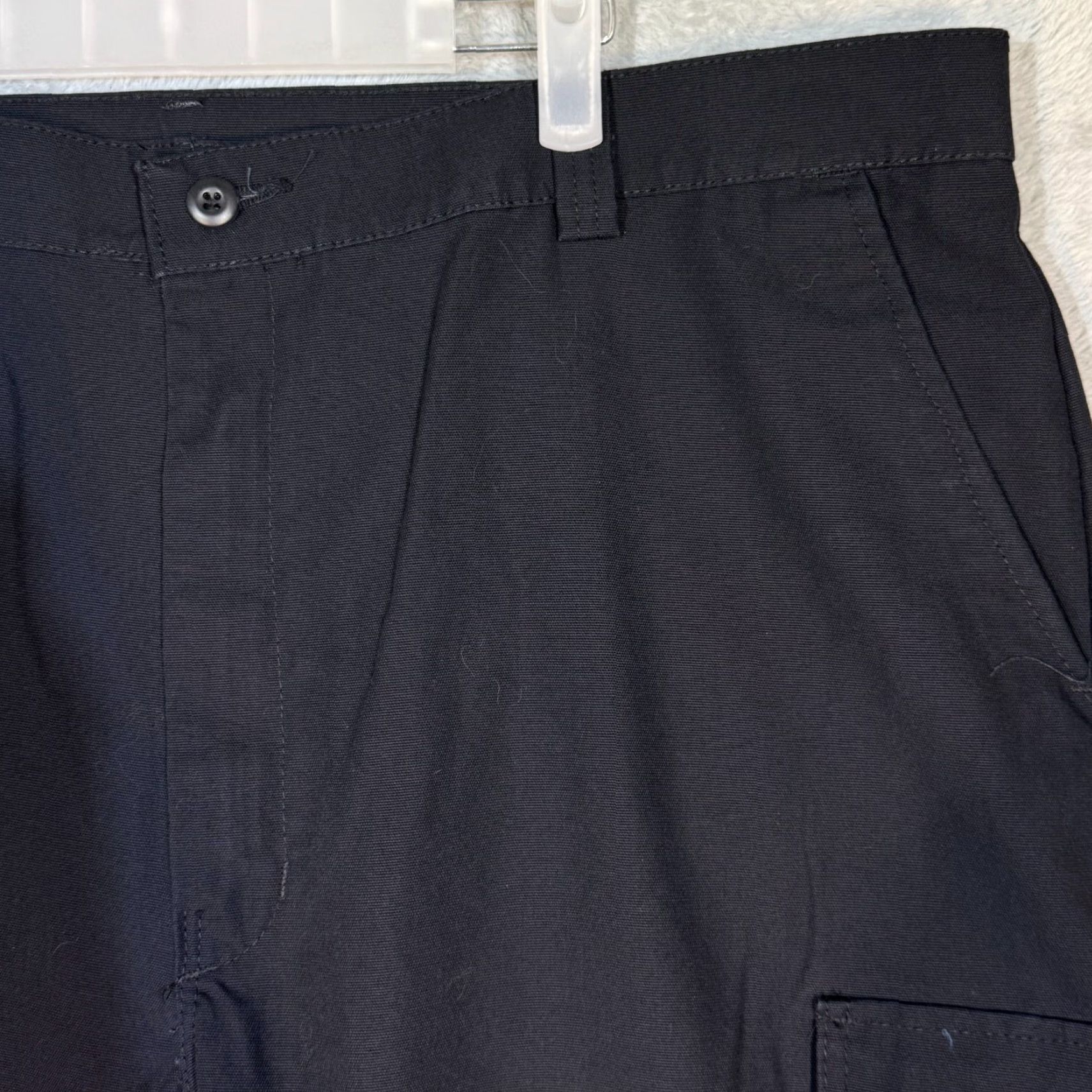 Dickies Dickies Work Pants Men 44 x 32 Black Polyester High Rise Utility Outdoor Pants Size US 44 / EU 60 - 4 Thumbnail