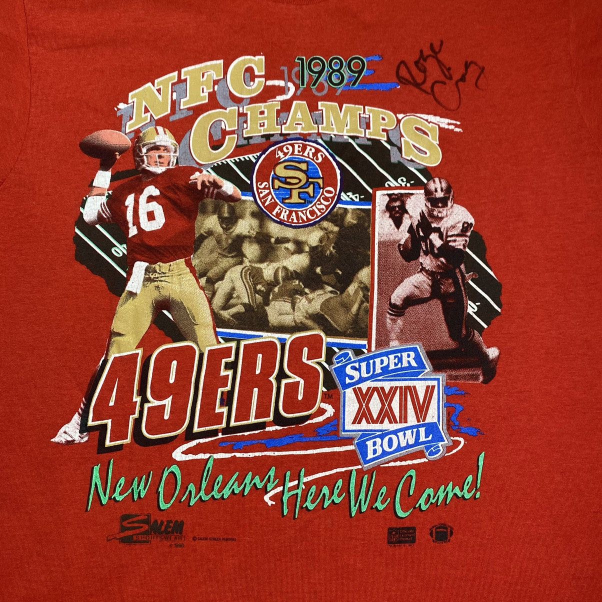 Vintage Vintage 1989 NFL San Francisco Forty Niners Roger Craig Size US L / EU 52-54 / 3 - 2 Thumbnail
