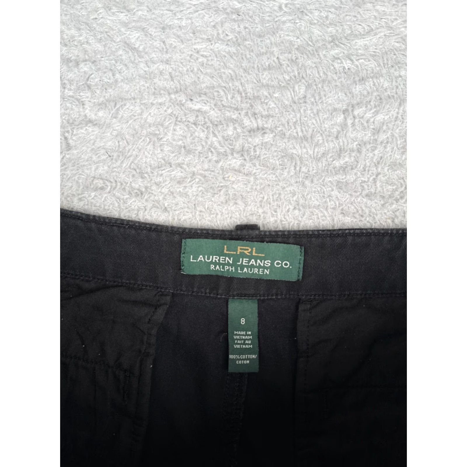 Ralph Lauren Lauren Ralph Lauren Shorts Women 2P Petite Black 100% Cotton Twill Chino Hiking Camp 26x6 Womens Size 26" / US 2 / IT 38 - 7 Thumbnail