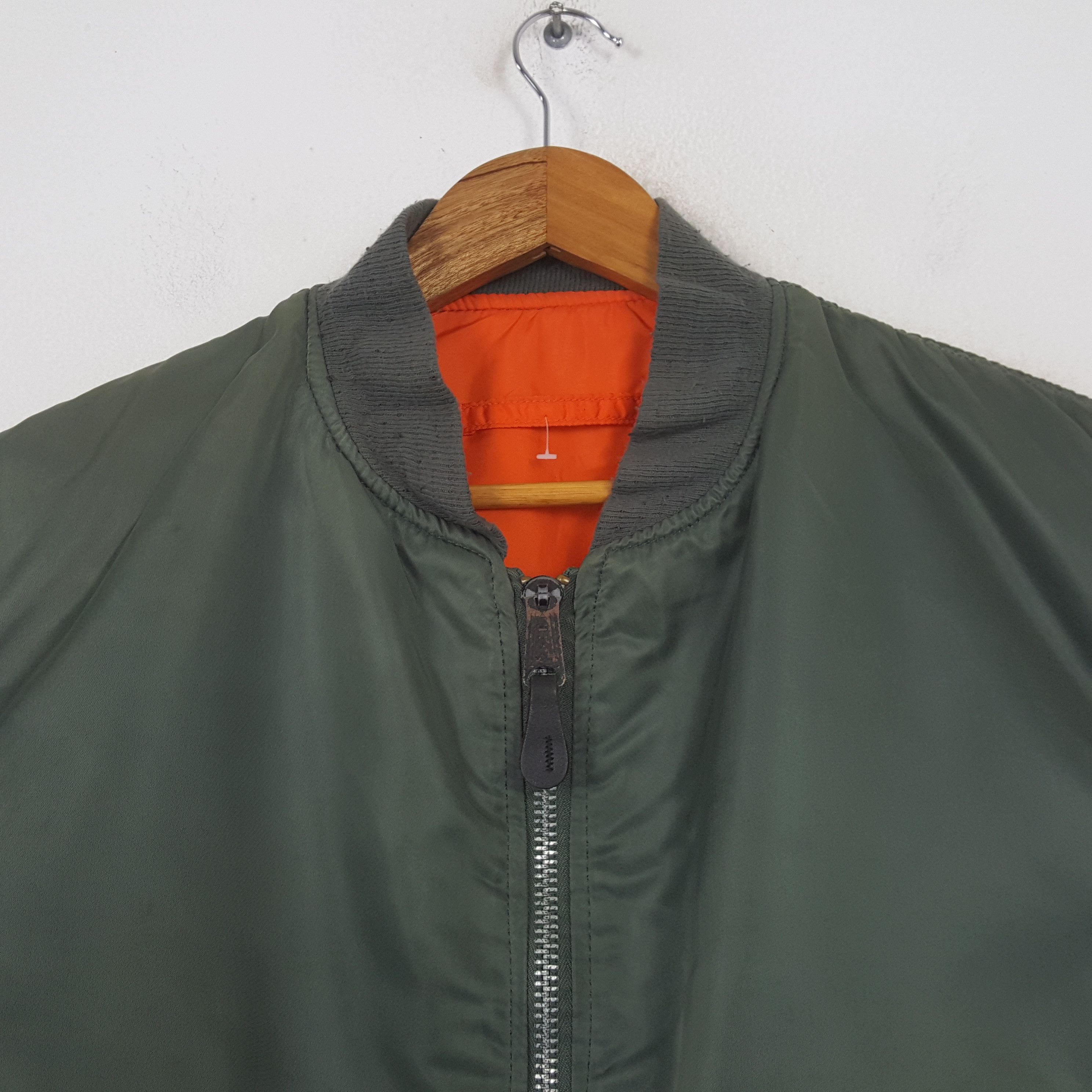 Alpha Industries Vintage Alpha Industries x Hysteric Glamour Custom Jacket 34 Size US XXL / EU 58 / 5 - 4 Thumbnail