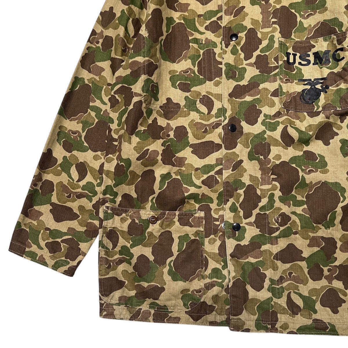 Vintage 🔥 VINTAGE REPRO USMC FROGSKIN REVERSIBLE MILITARY JACKET Size US S / EU 44-46 / 1 - 10 Thumbnail