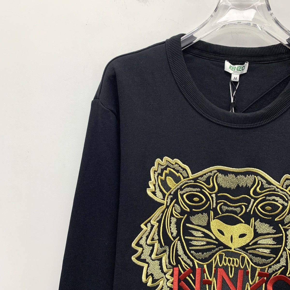 Kenzo Kenzo Tiger Head Embroidered Long Sleeve Sweatshirt K26WX Size US M / EU 48-50 / 2 - 3 Thumbnail