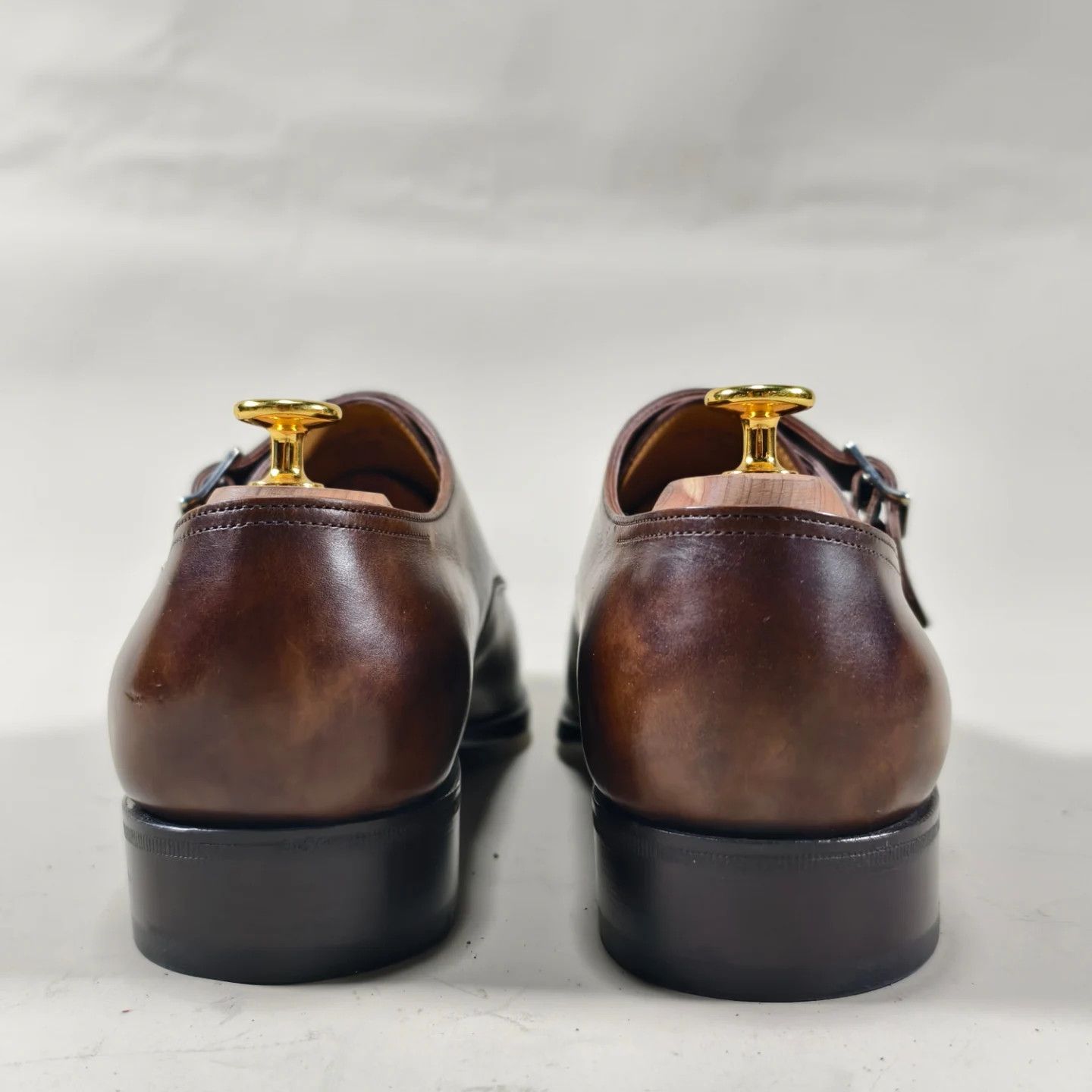 John Lobb John Lobb Prestige Collection Philip II Double Buckle Shoes Size US 9.5 / EU 42-43 - 4 Thumbnail