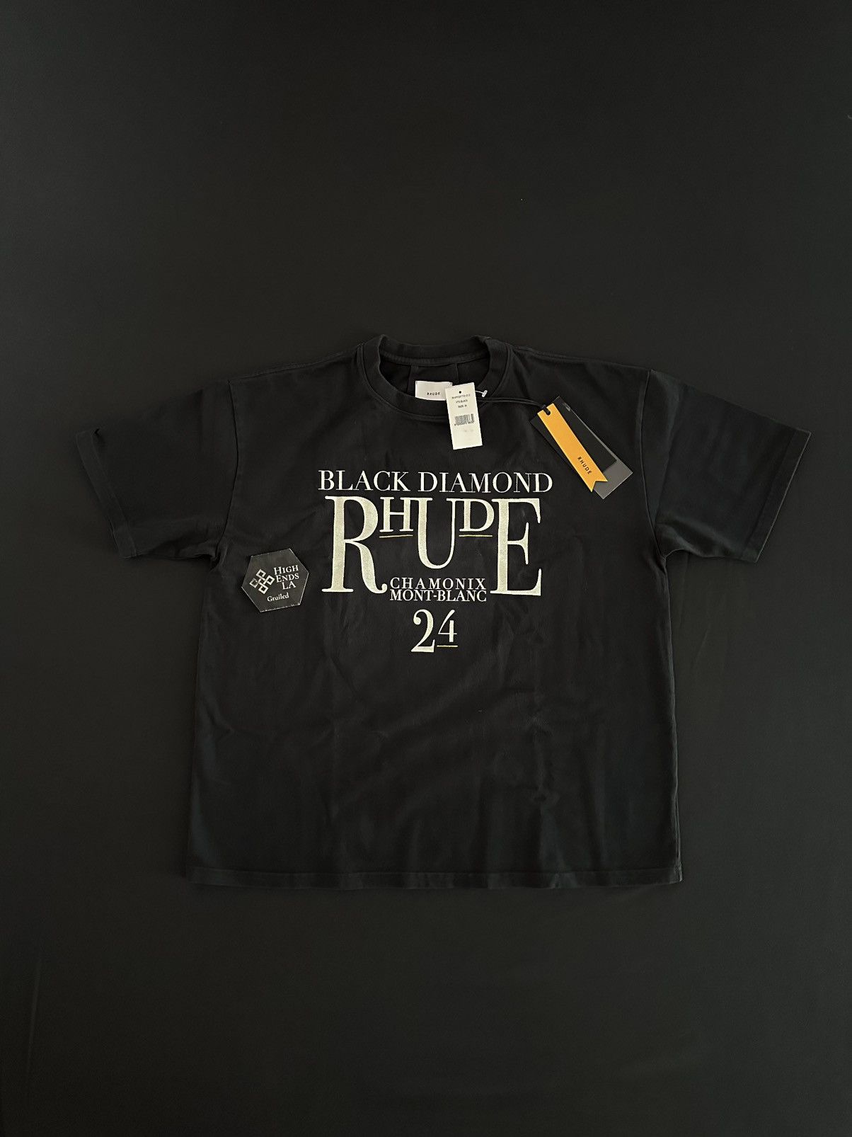 Rhude Rhude Black Diamond Tee Size US M / EU 48-50 / 2 - 1 Thumbnail