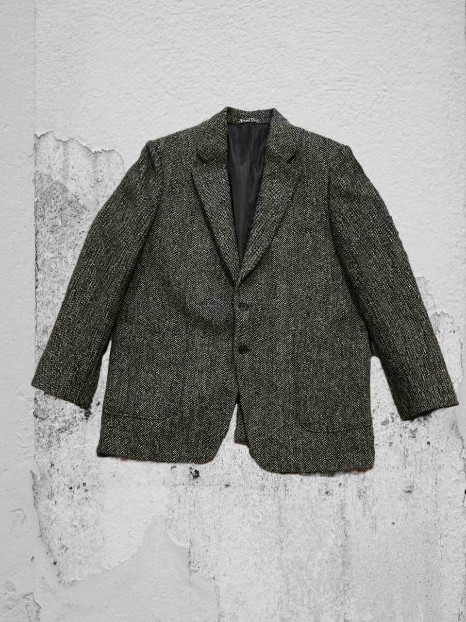 Harris Tweed Blazer Vintage Harris tweed streetwear luxury crazy Y2K Size 42S - 1 Thumbnail
