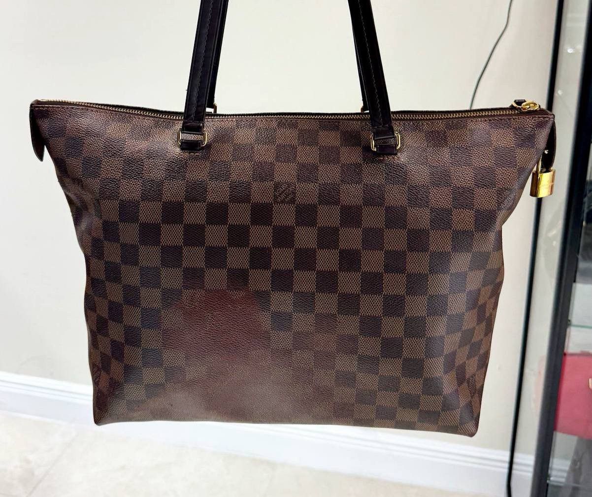Louis Vuitton LOUIS VUITTON N41012 Damier Iena PM Tote Shoulder Bag Damier Size ONE SIZE - 2 Thumbnail