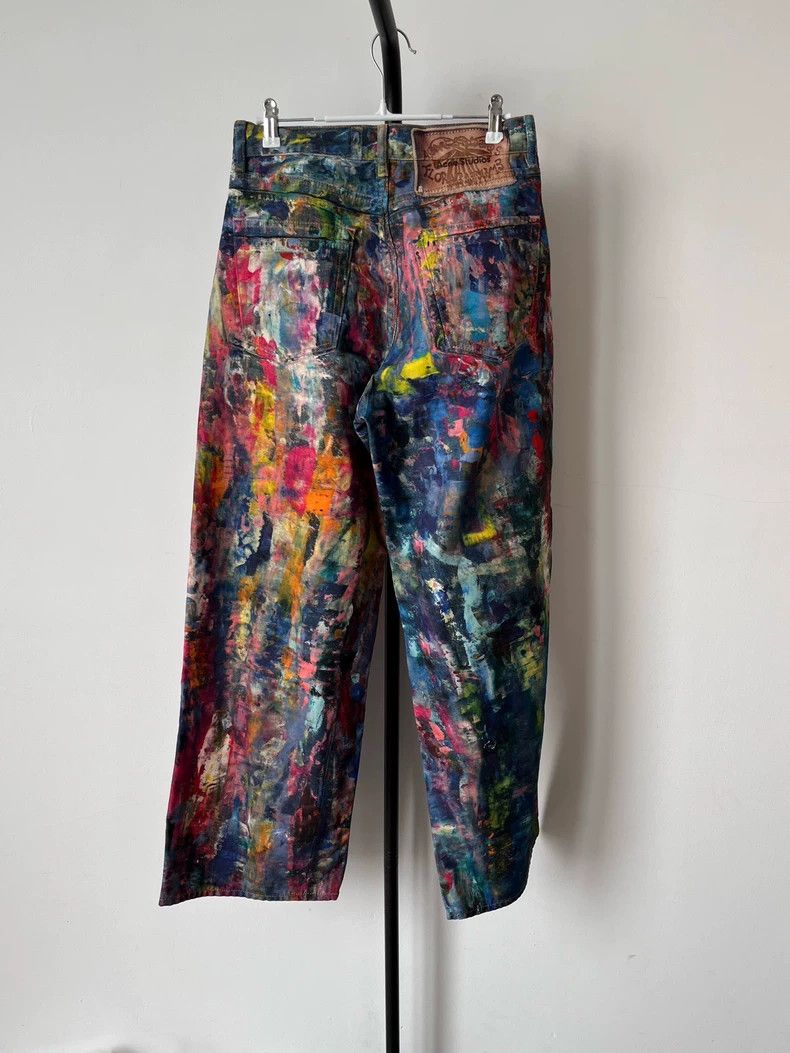 Acne Studios acne studios Colorful printed pattern jeans Size US 34 / EU 50 - 2 Thumbnail