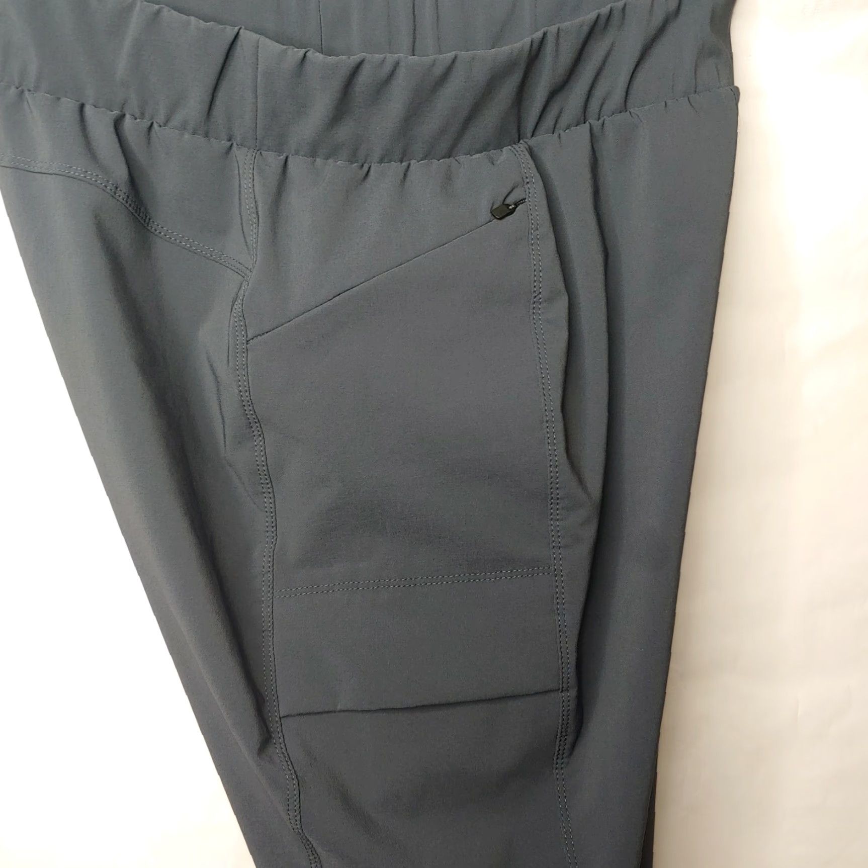 Eddie Bauer Eddie Bauer Pants Regular Size 10 Gray Stretch Camp Hiking 30-32" Waist Women Tapered Inseam 24.5" Activewear Pants Size 32" / US 10 / IT 46 - 4 Thumbnail