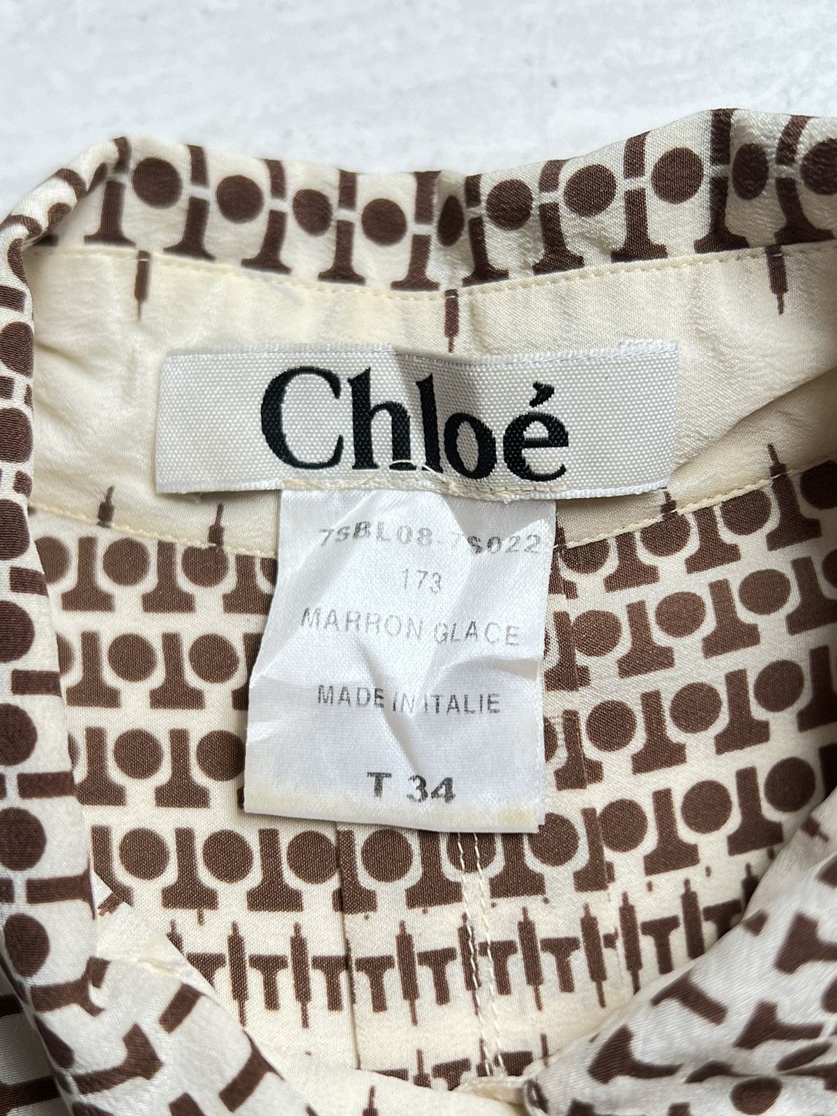 Chloe Chloe Motive Shirt Size XS / US 0-2 / IT 36-38 - 6 Thumbnail