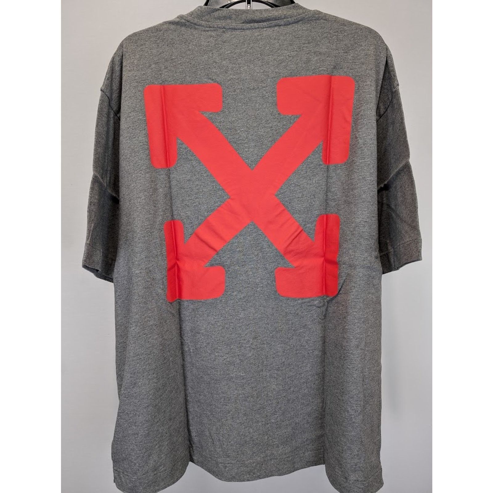Off-White o1rshd1 Emotion Arrow Over Skate Shirt in Gray Size US M / EU 48-50 / 2 - 9 Thumbnail