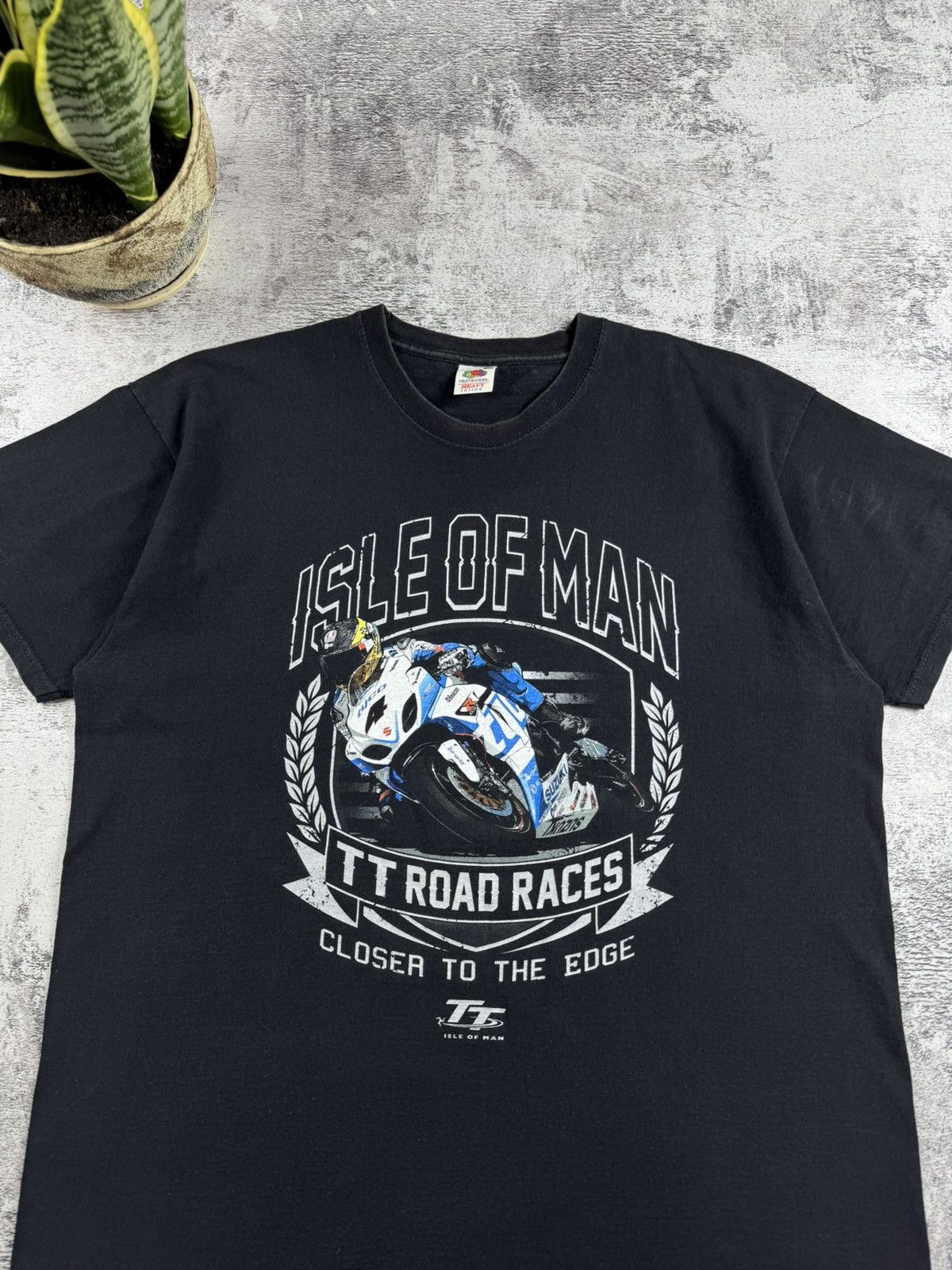 Other ISLE OF MAN Honda Bike 90S Delray Formula 1 T Shirt Tee Size US XL / EU 56 / 4 - 7 Thumbnail