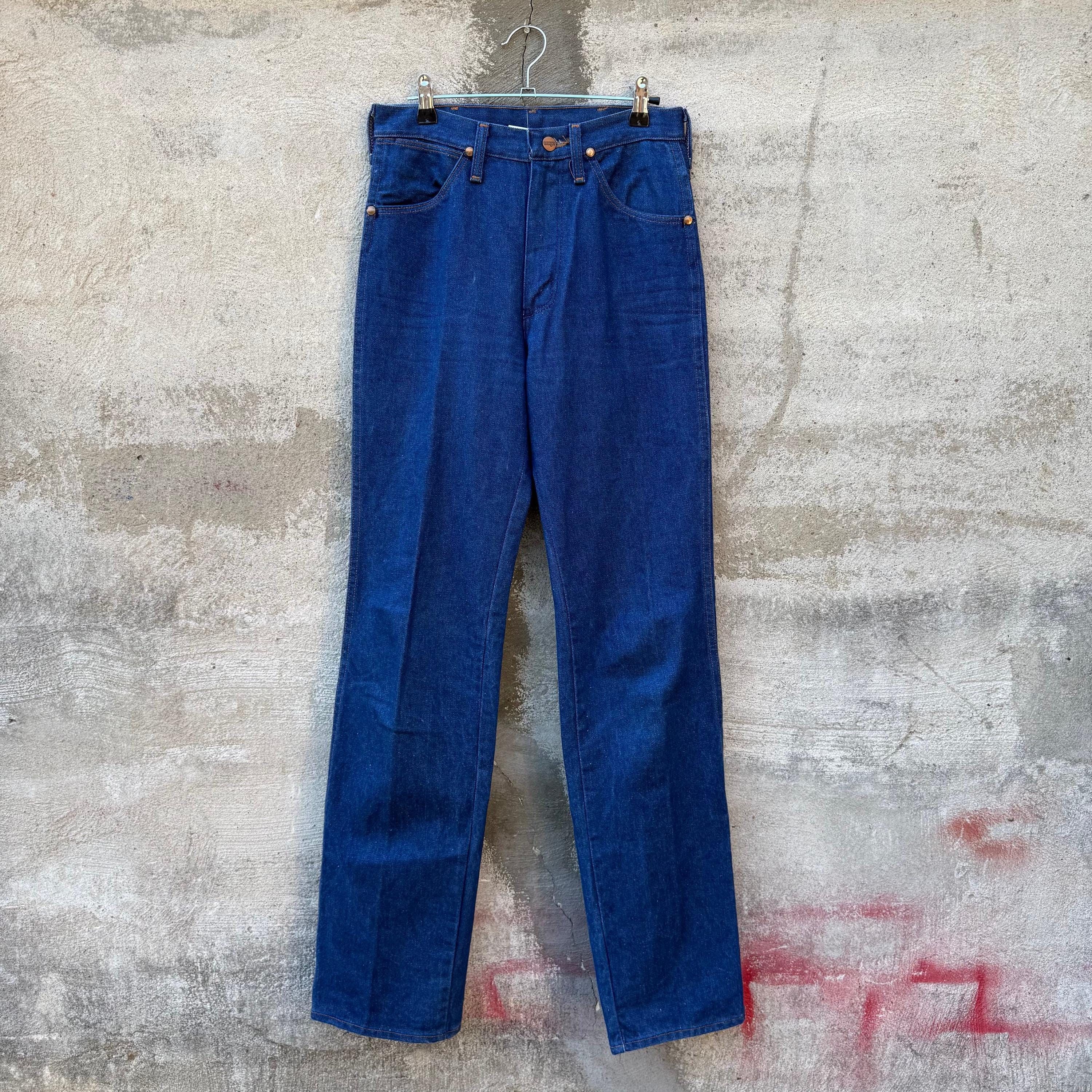 Vintage × Wrangler 90's Wrangler Dark Denim Jeans Size US 28 / EU 44 - 1 Thumbnail