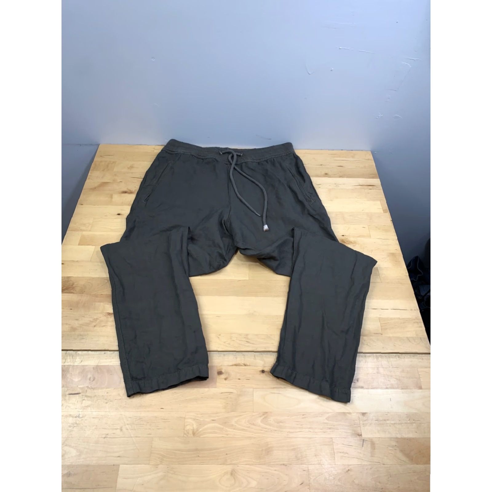 James Perse James Perse Pants Womens 1 Green Cropped Drawstring Casual Flat Front Cotton Pants Womens Green 1 James Perse Cropped Casual Spring Summer Fall Size 25" / US 0 / IT 36 - 5 Thumbnail