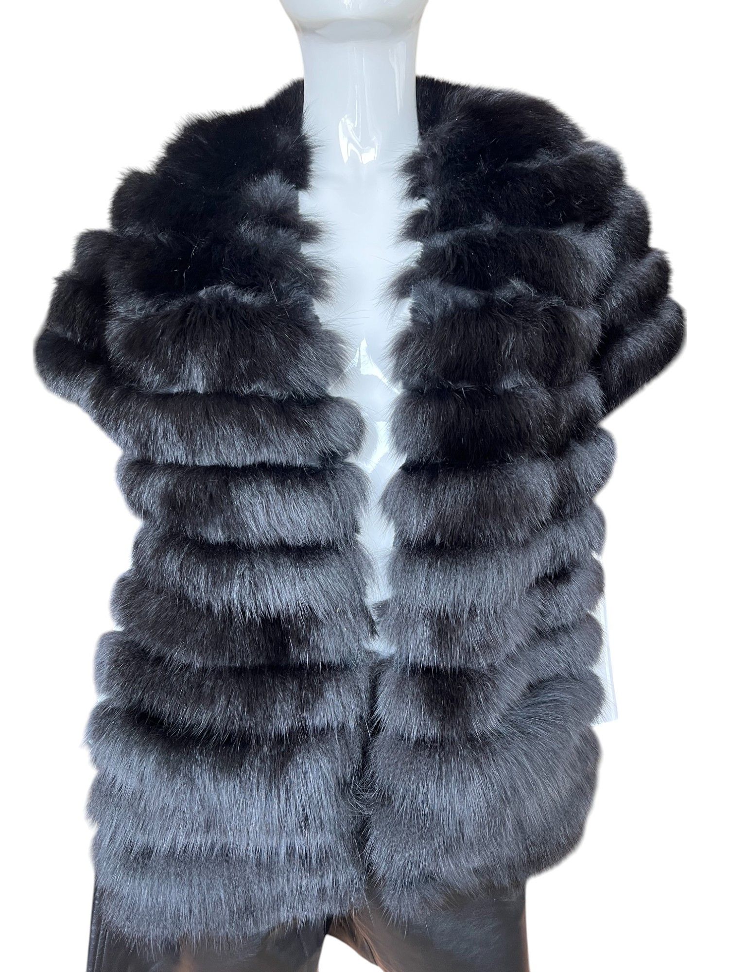 Takeshy Kurosawa Fur vest Size S / US 4 / IT 40 - 2 Thumbnail
