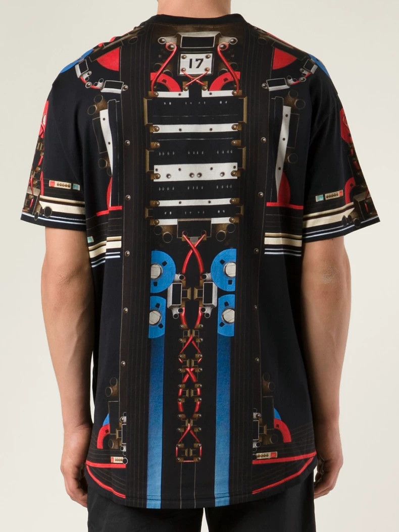 Other Givenchy Radio Digital Printed Short Sleeve T-Shirt Size US M / EU 48-50 / 2 - 8 Thumbnail