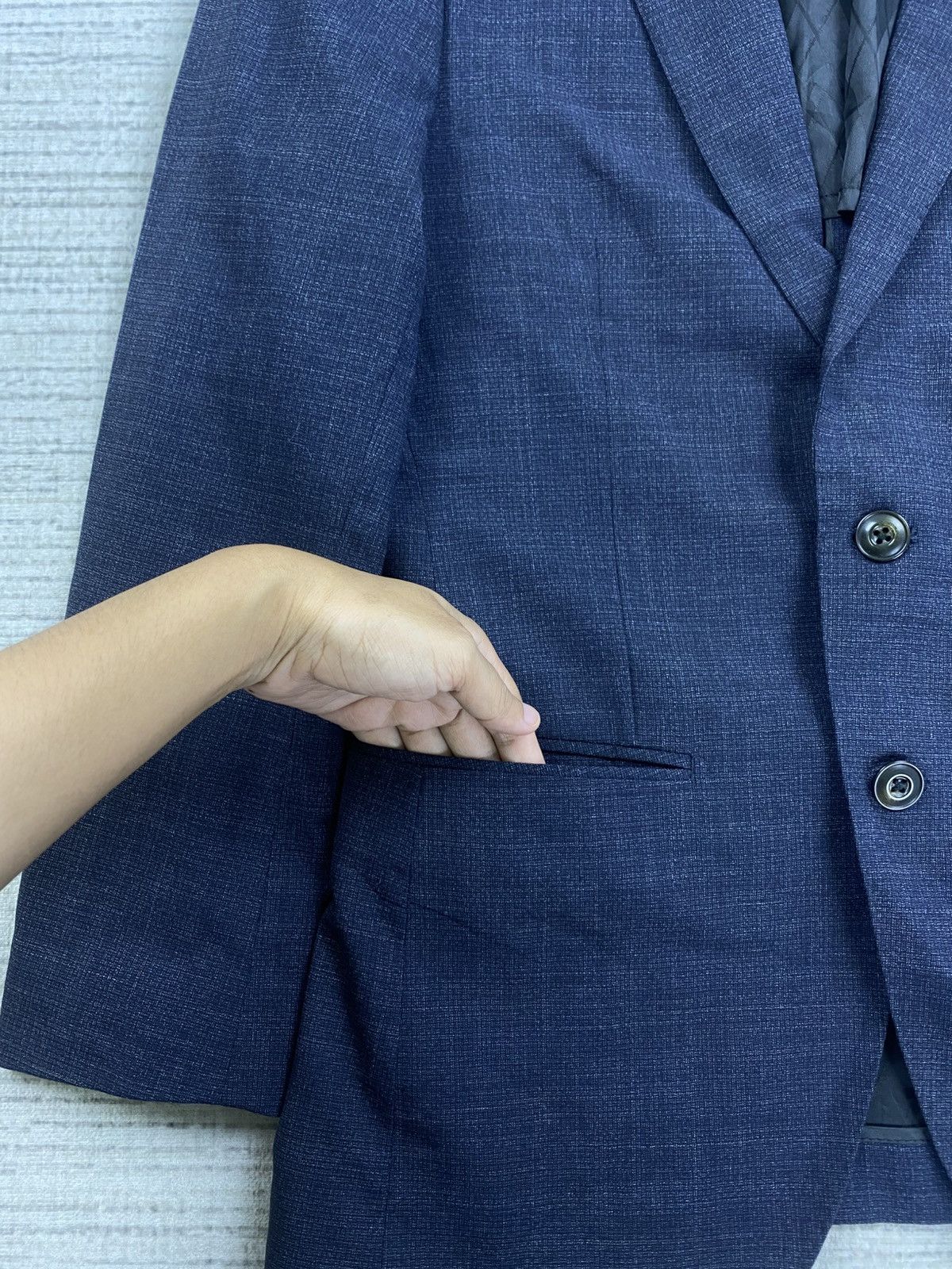 Issey Miyake × Tete Homme × Vintage Vintage Tete Due By Issey Miyake Blazer Jacket Size US S / EU 44-46 / 1 - 6 Thumbnail