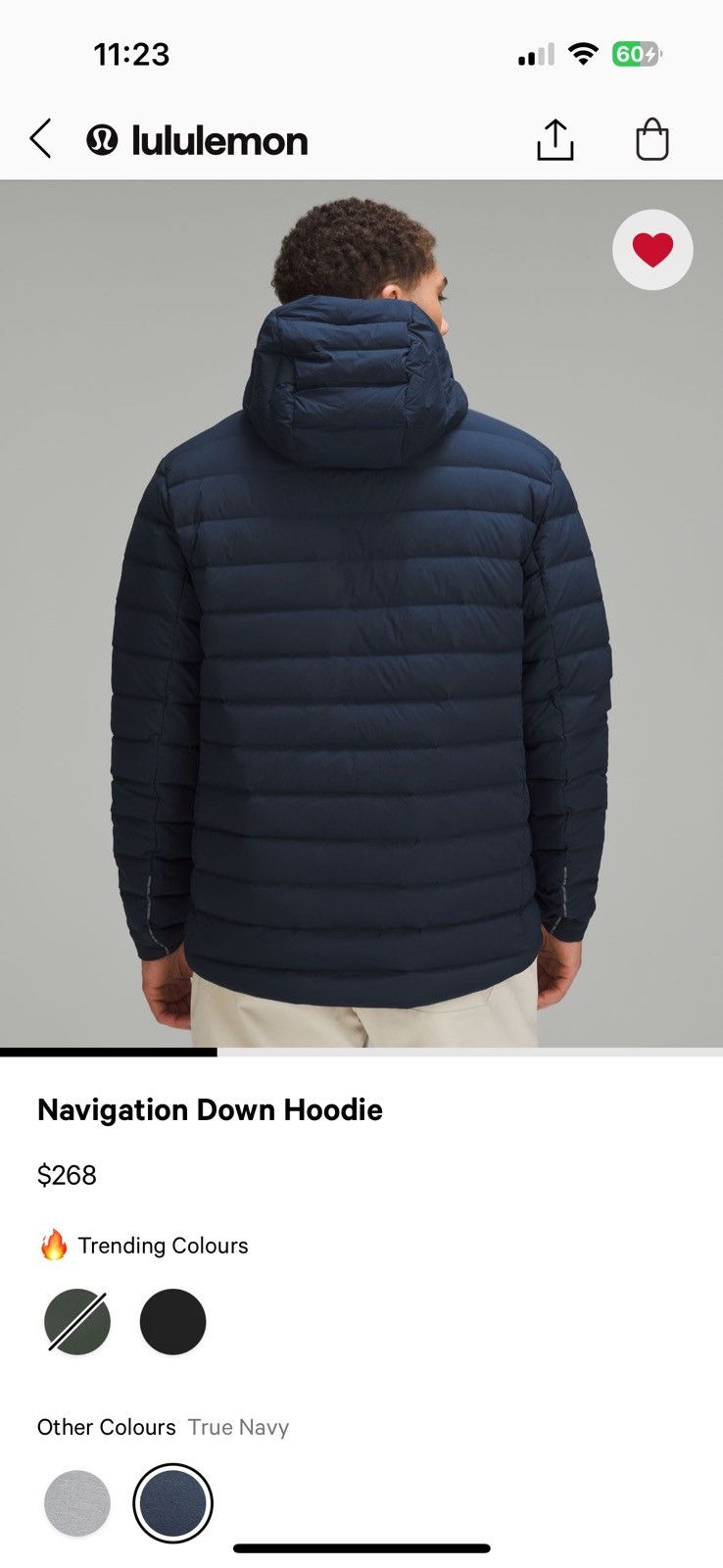 Lululemon Navigation Down Hoodie Size US M / EU 48-50 / 2 - 6 Thumbnail