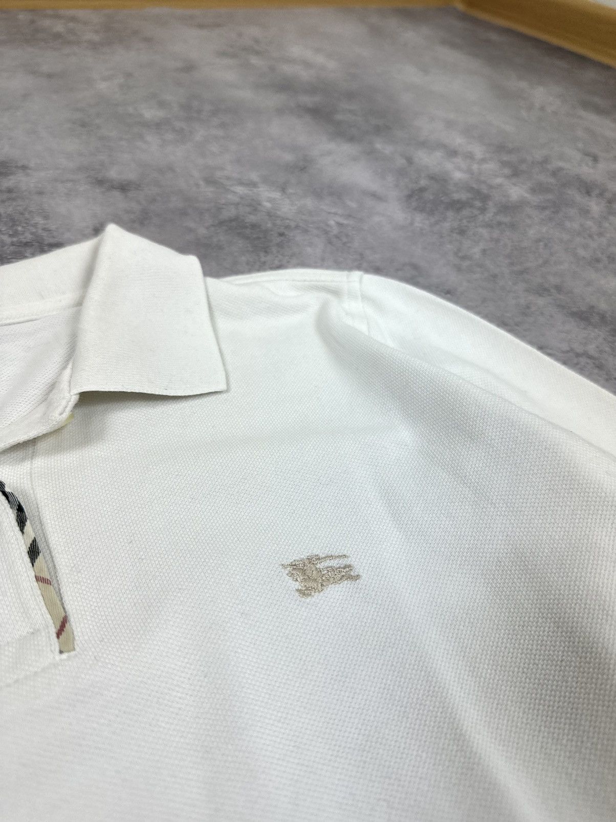 Burberry Vintage Burberry Nova Check Luxury Designer Long Sleeve Polo Size M / US 6-8 / IT 42-44 - 4 Thumbnail