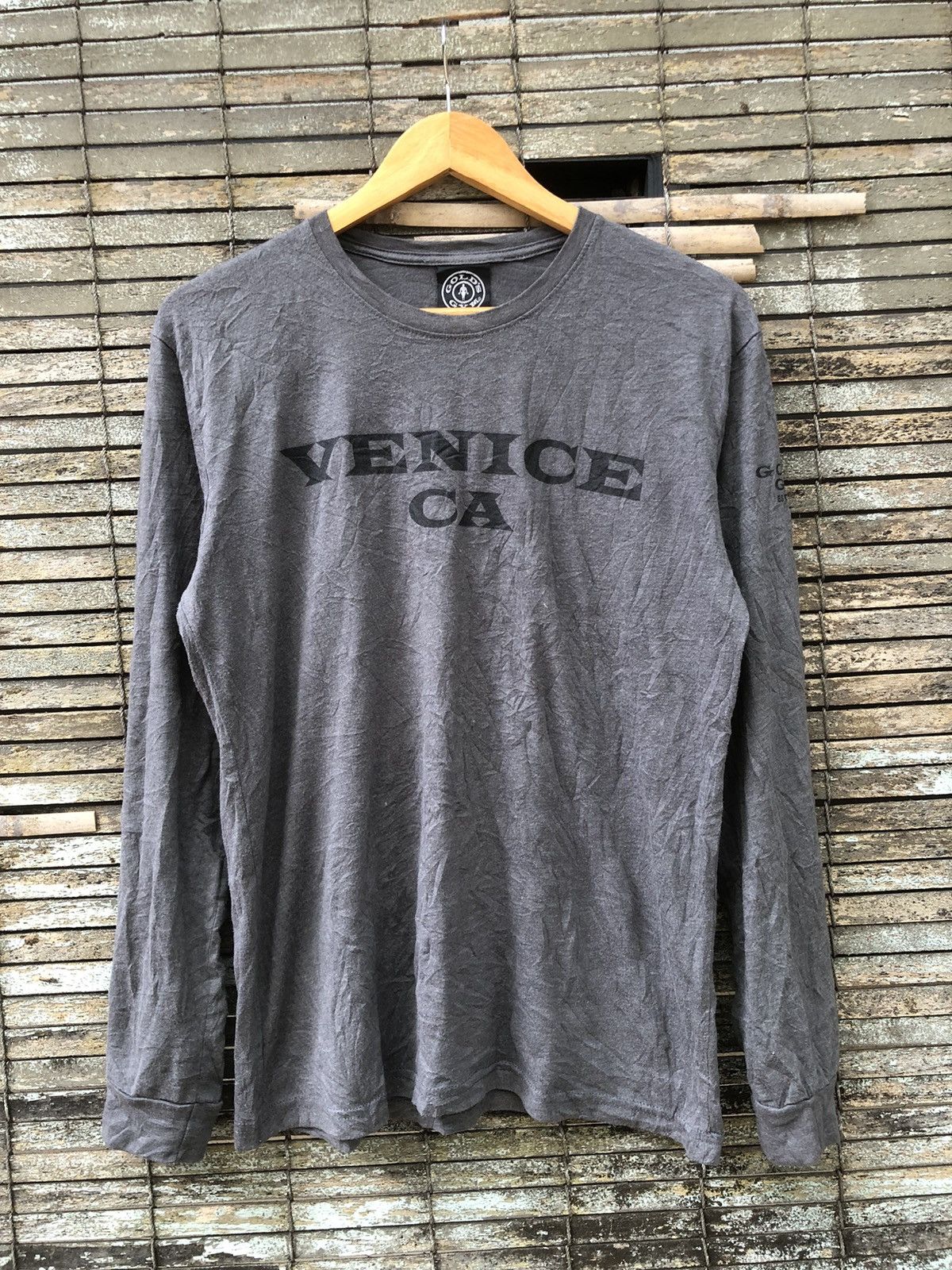 Japanese Brand × Vintage Vintage Golds Gym Venice CA Long Sleeve Shirt Size US M / EU 48-50 / 2 - 1 Thumbnail
