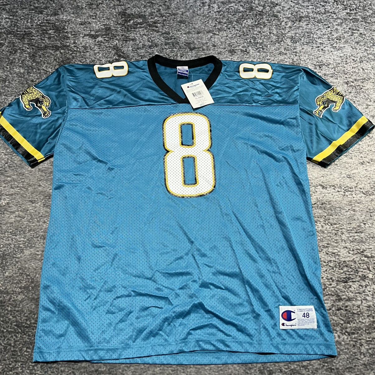 Champion Vintage 90s Jacksonville Jaguars Mark Brunell #8 Jersey NEW Size US XL / EU 56 / 4 - 3 Thumbnail
