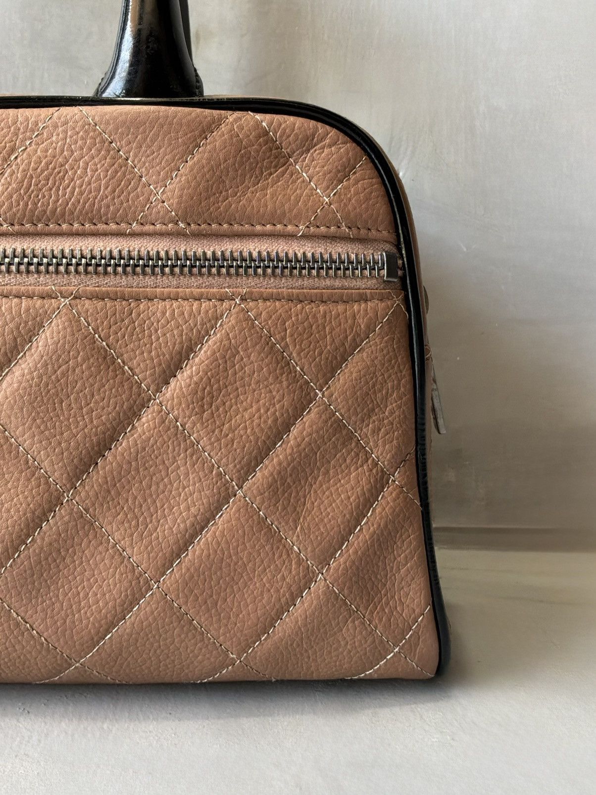 Chanel Chanel - Quilted Script - Small Bowling Bag Size ONE SIZE - 17 Thumbnail