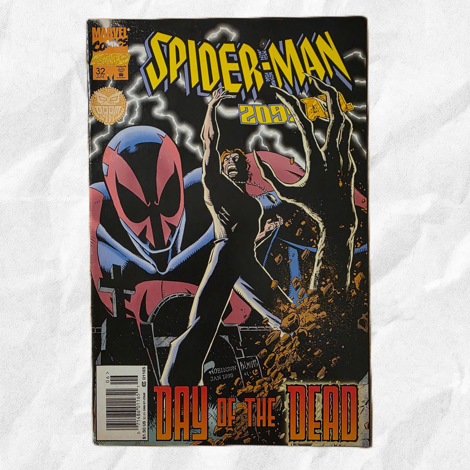 Marvel Comics Spider‑Man 2099 #32 VF/NM 1st Female Strange Comic 1992 (C) Size ONE SIZE - 1 Thumbnail