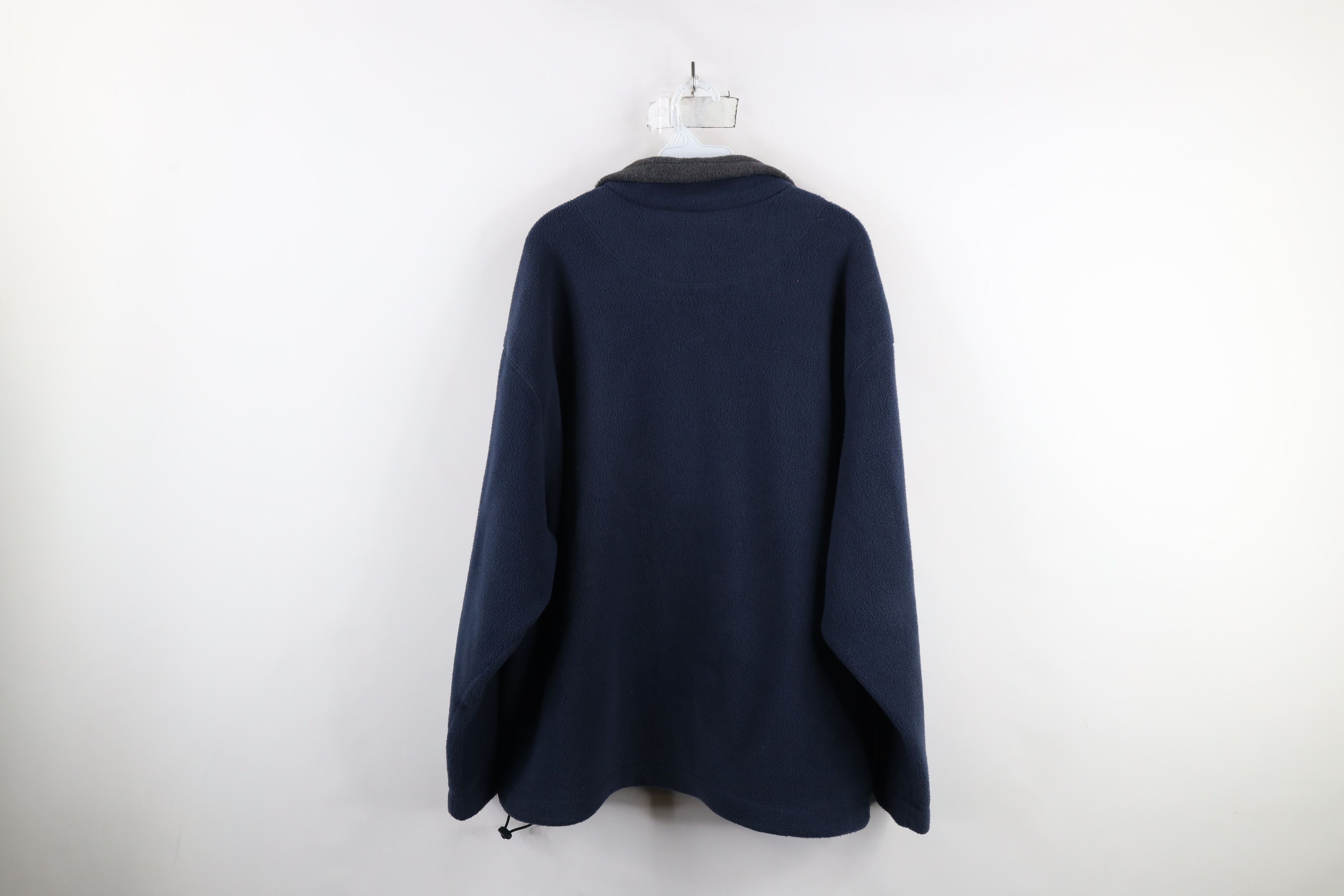 Vintage Vintage 90s Streetwear Fit Fleece Half Zip Pullover Sweater Size US XL / EU 56 / 4 - 9 Thumbnail