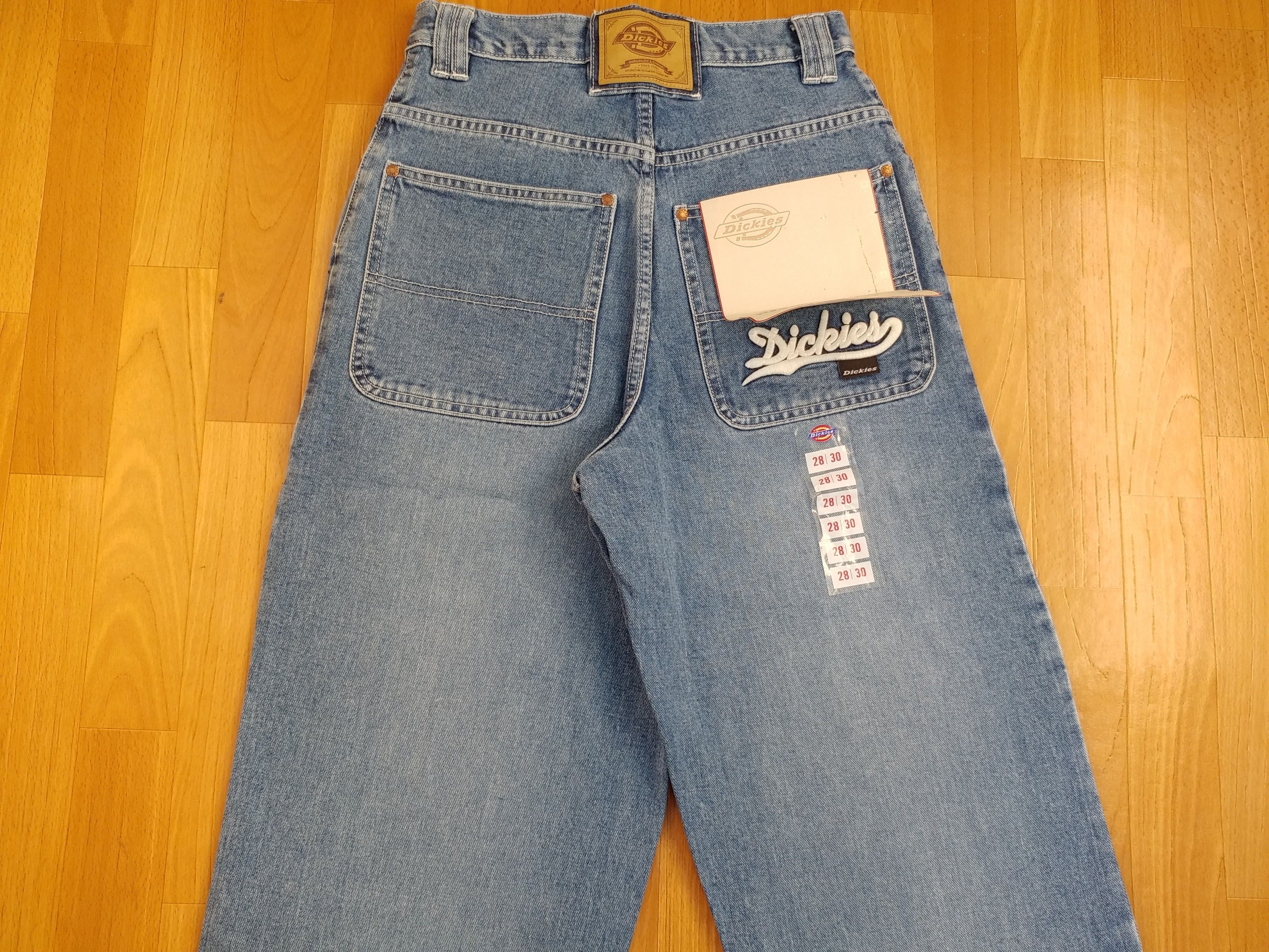 Dickies Dickies jeans, vintage baggy Big Daddy hip hop 90s skater 28 Size US 28 / EU 44 - 4 Thumbnail