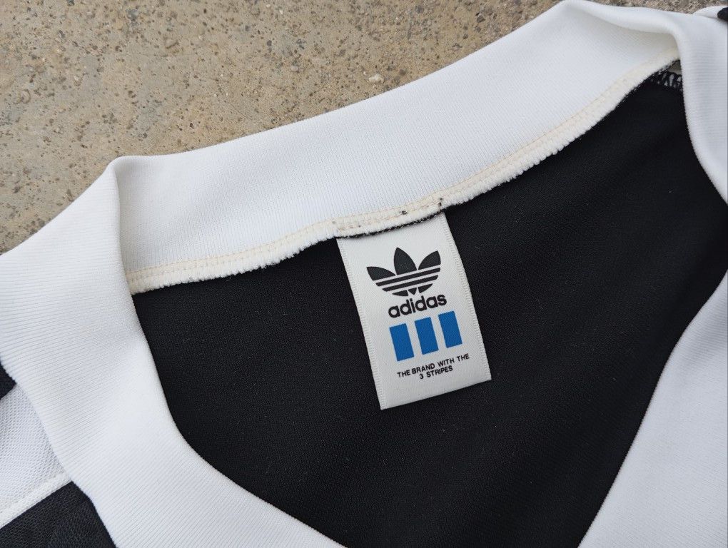 Adidas VTG 80s 90s Adidas Trefoil Vintage Jersey 🏀 Size US L / EU 52-54 / 3 - 4 Thumbnail