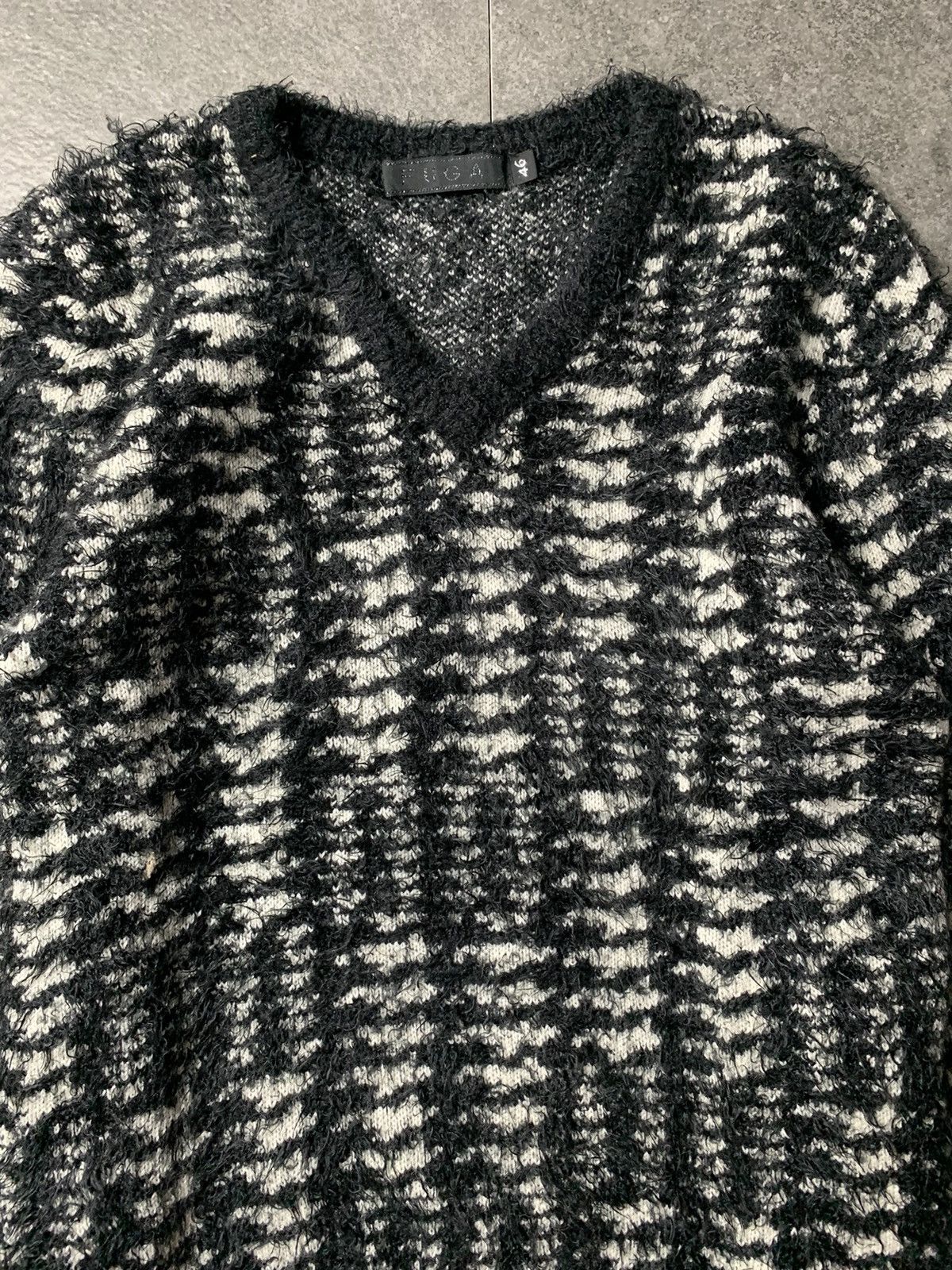 GOSTAR DE FUGA 2000s Gostar De Fuga Mohair Fuzy Knitwear Size US S / EU 44-46 / 1 - 2 Thumbnail