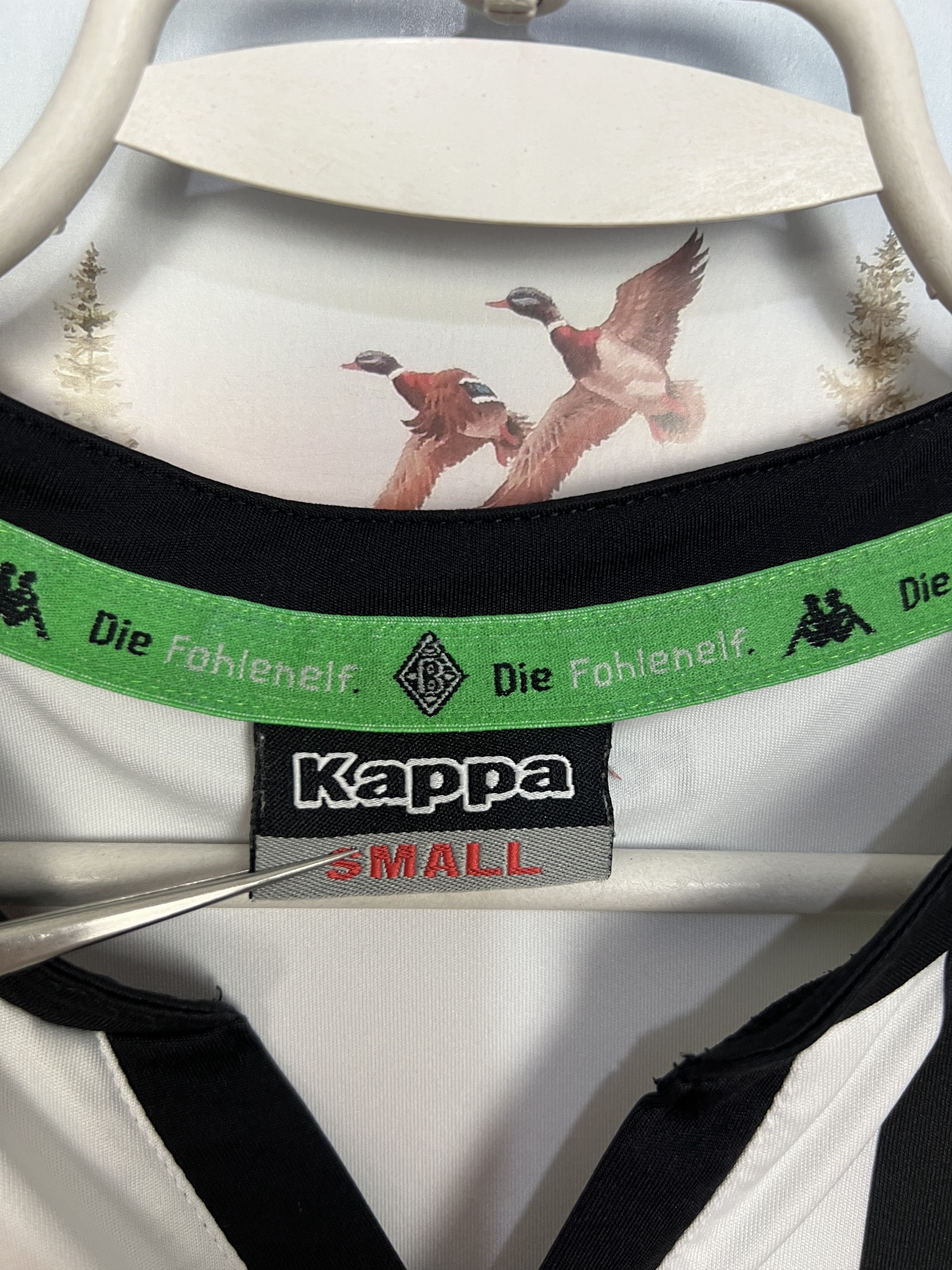 Kappa Monchengladbach football shirt 2015 Soccer Jersey Trikot Size US S / EU 44-46 / 1 - 5 Thumbnail