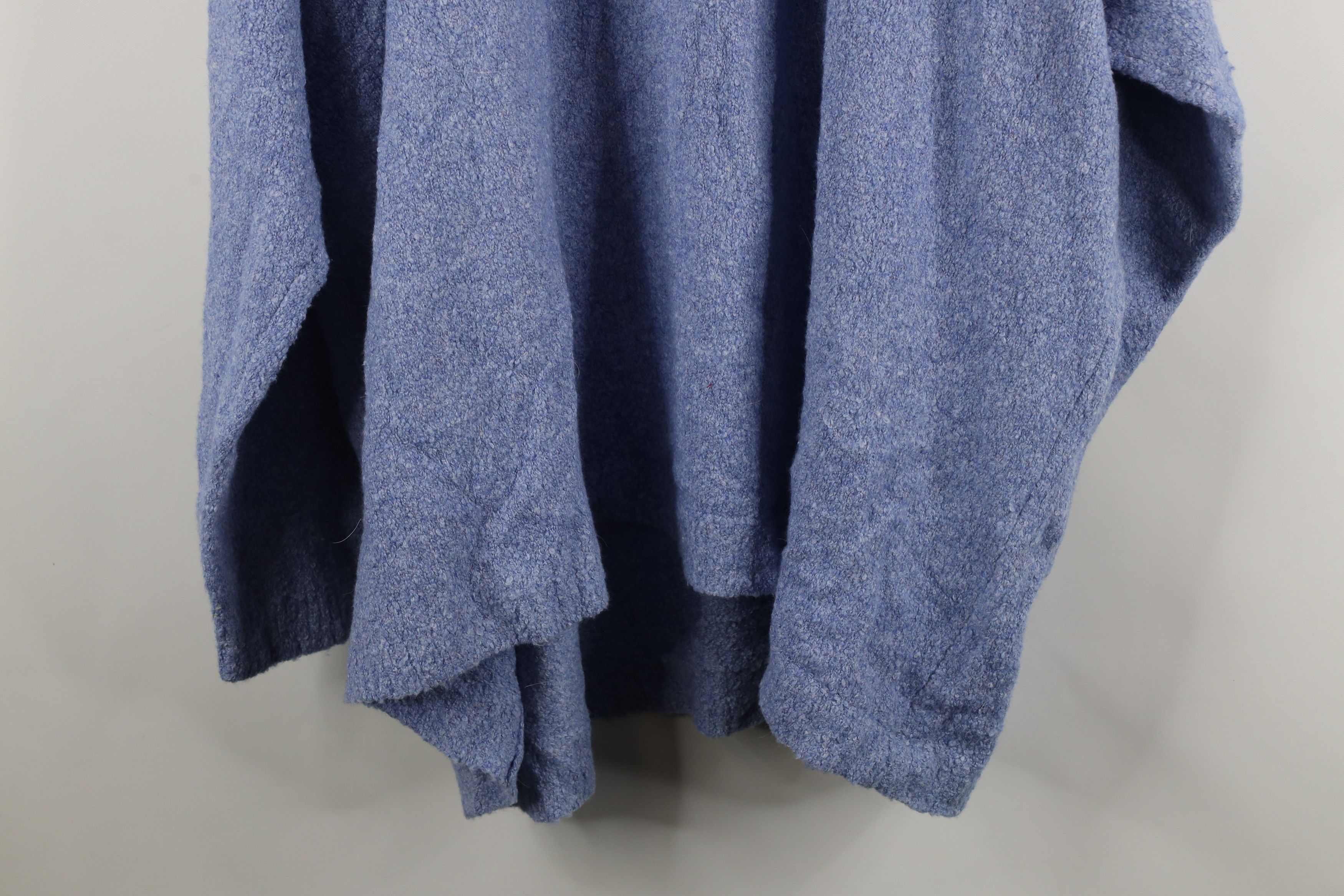 Vintage New J Jill Blank Textured Knit Fleece Crewneck Sweater Blue Size 4XL / US 24-26 - 10 Thumbnail