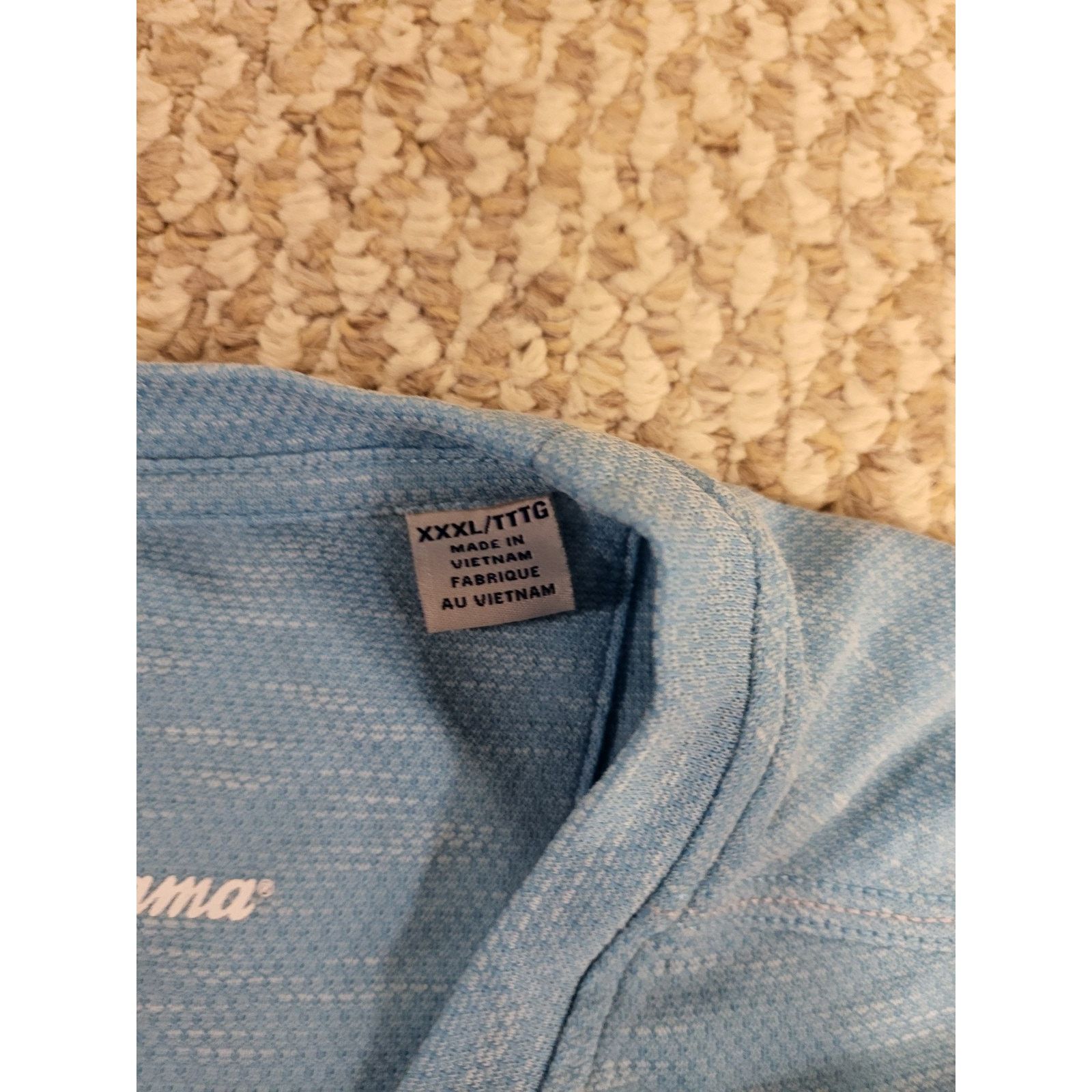 Tommy Bahama Tommy Bahama Men's Size 3XL Short Sleeve Pale Blue T-Shirt Size US XXL / EU 58 / 5 - 4 Thumbnail
