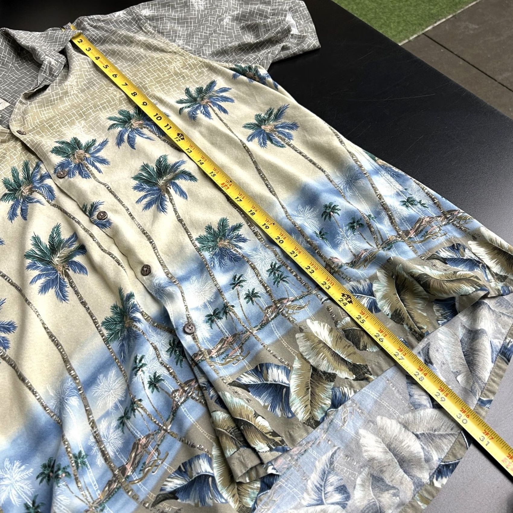 Vintage VINTAGE Island Shores Shirt Mens XL Beige Palm Tree Hawaiian Aloha Beach Button Up Size US XL / EU 56 / 4 - 5 Thumbnail