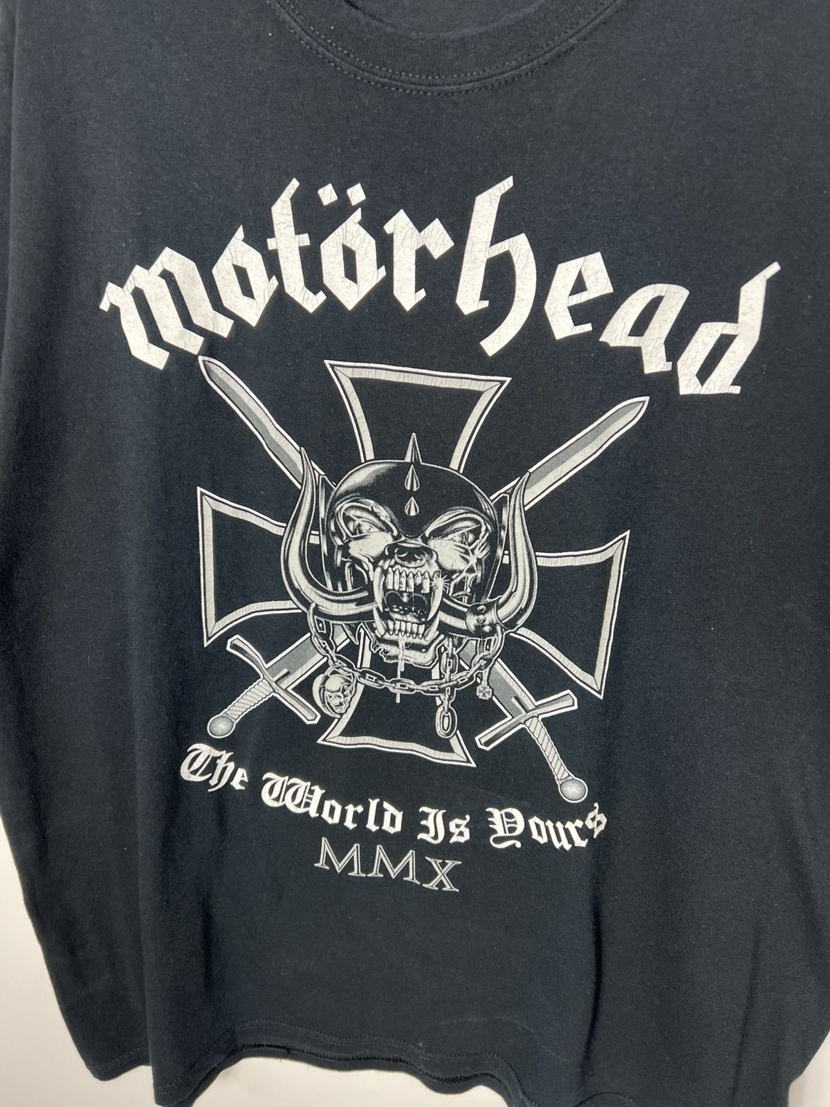 Band Tees Vintage streetwear Band Rock Tour Motorhead T-shirt Size US XL / EU 56 / 4 - 2 Thumbnail