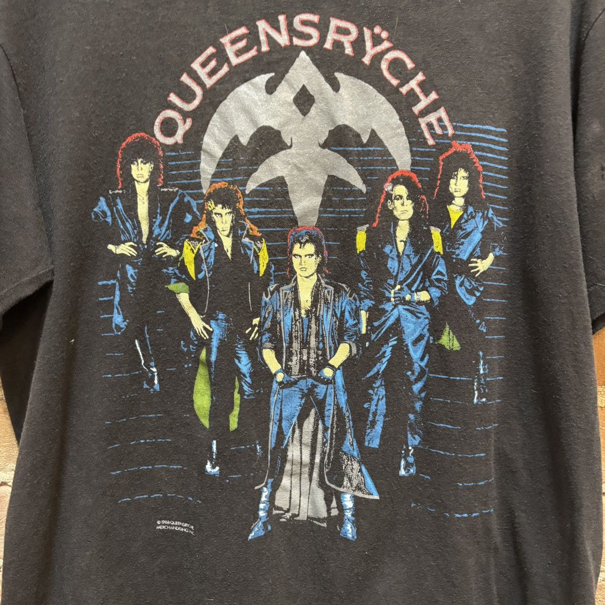 Band Tees × Vintage $250 Vintage 1988 Queensrÿche Band Tee Size US M / EU 48-50 / 2 - 2 Thumbnail