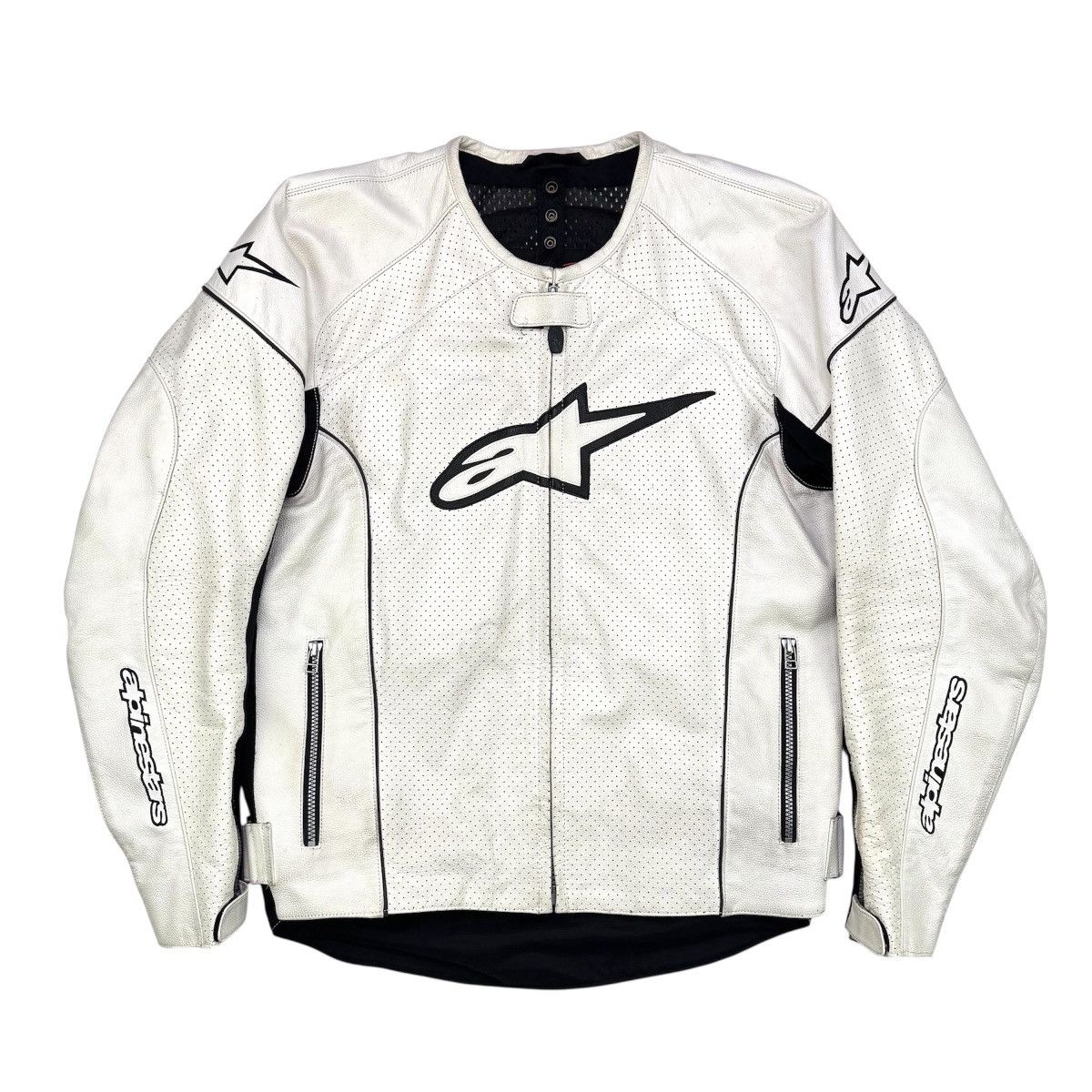 Alpinestars ALPINESTARS LEATHER MOTORCYCLE JACKET Size US L / EU 52-54 / 3 - 2 Thumbnail