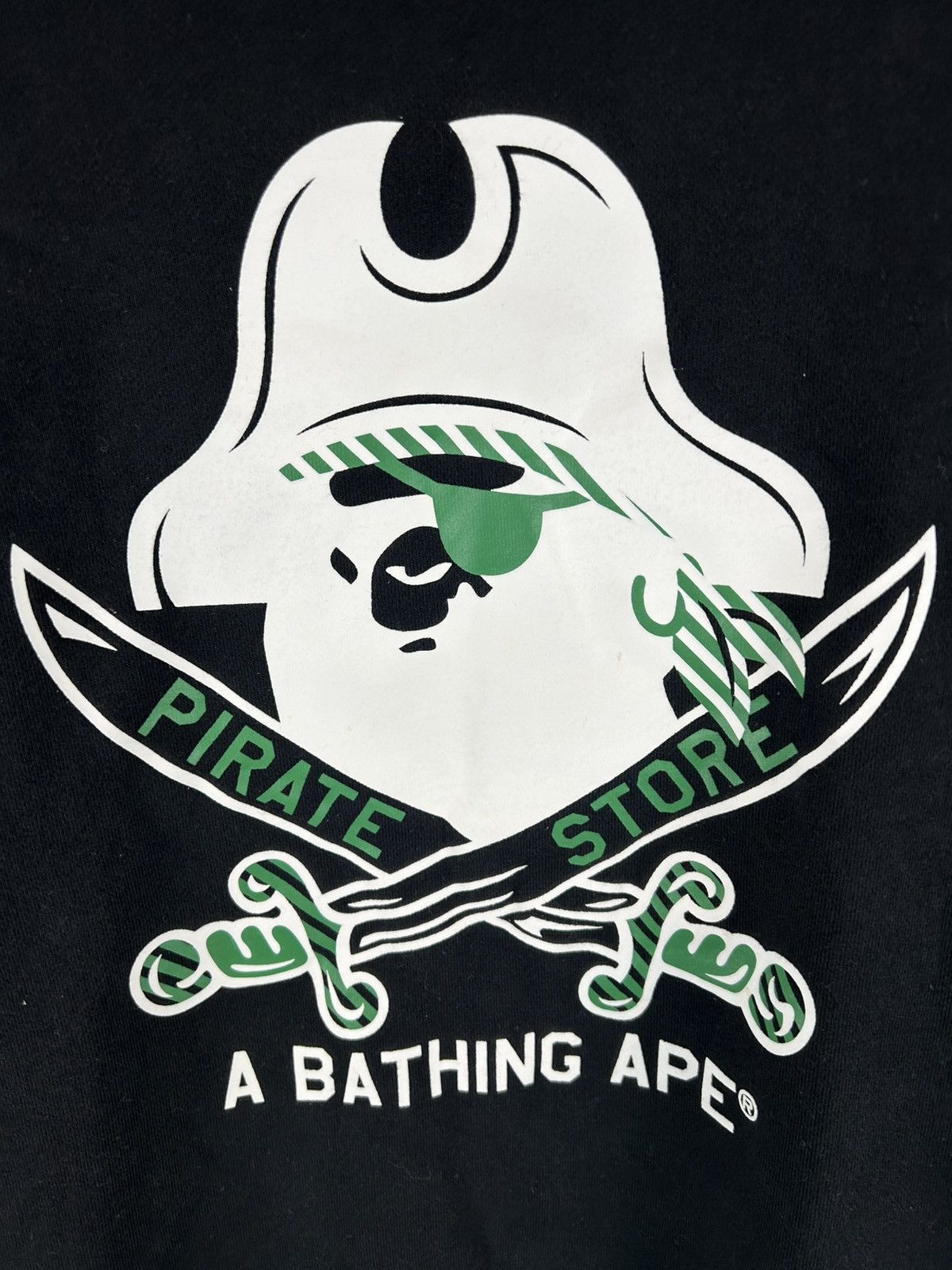 Bape Bape Pirates Logo Print Sweatshirt Size US XL / EU 56 / 4 - 3 Thumbnail