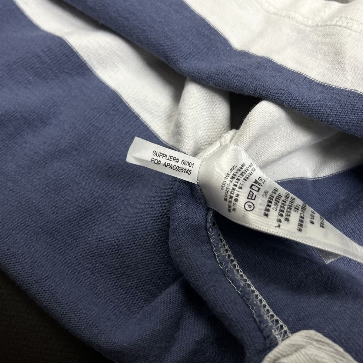 Polo Ralph Lauren × Rugby Ralph Lauren × Vintage Vintage Polo Ralph Lauren Striped Rugby Shirt Size M Size US S / EU 44-46 / 1 - 13 Thumbnail