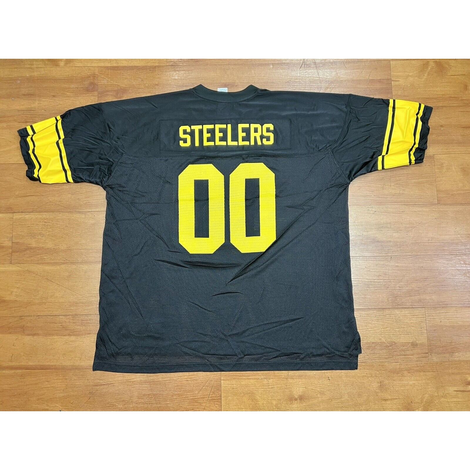 Image of Reebok Pittsburgh Steelers Authentic Mens Size 3Xl 00 Jersey No Na