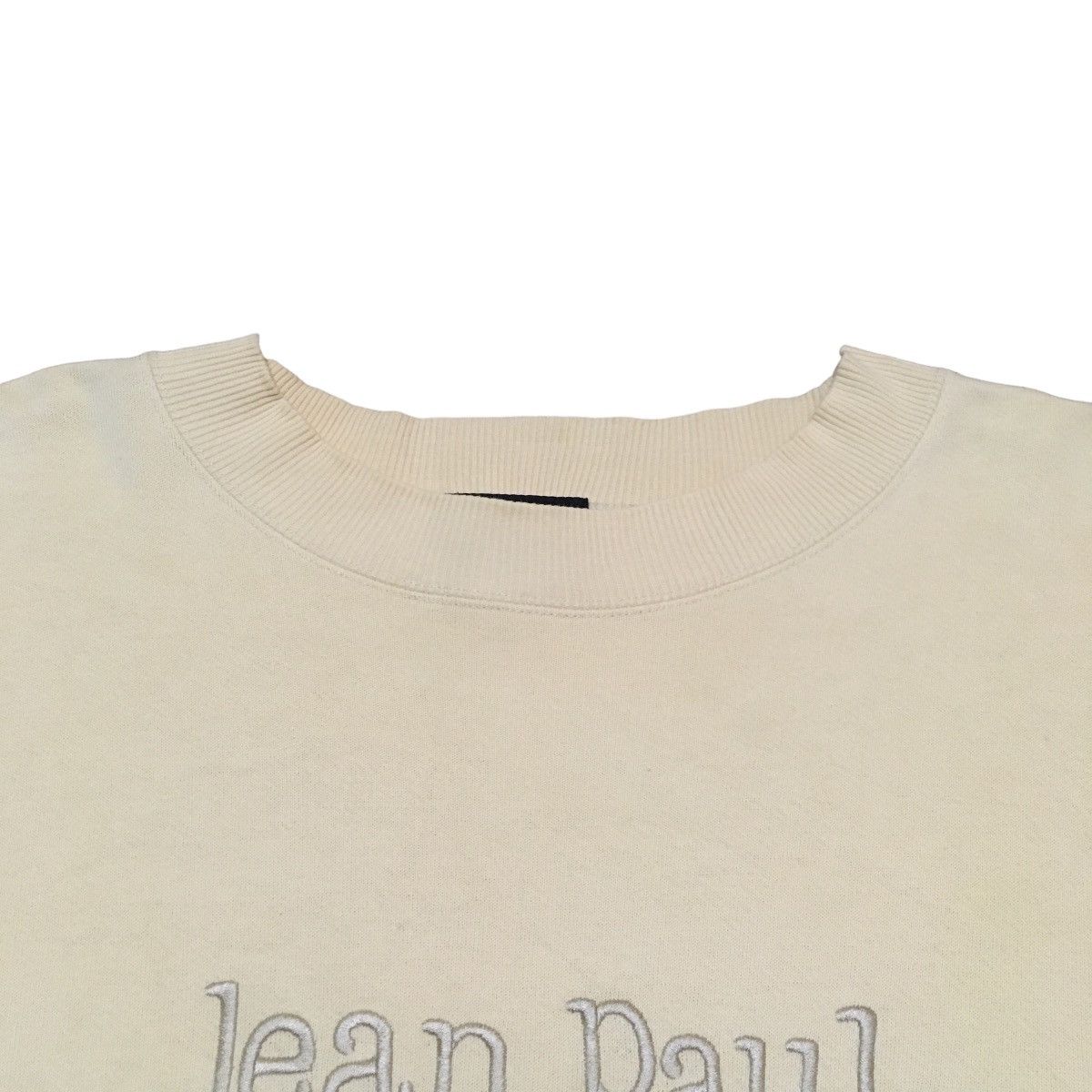 Jean Paul Gaultier Vintage Jean Paul Gaultier Homme Big Logo Sweatshirt 1990s Size US L / EU 52-54 / 3 - 3 Thumbnail