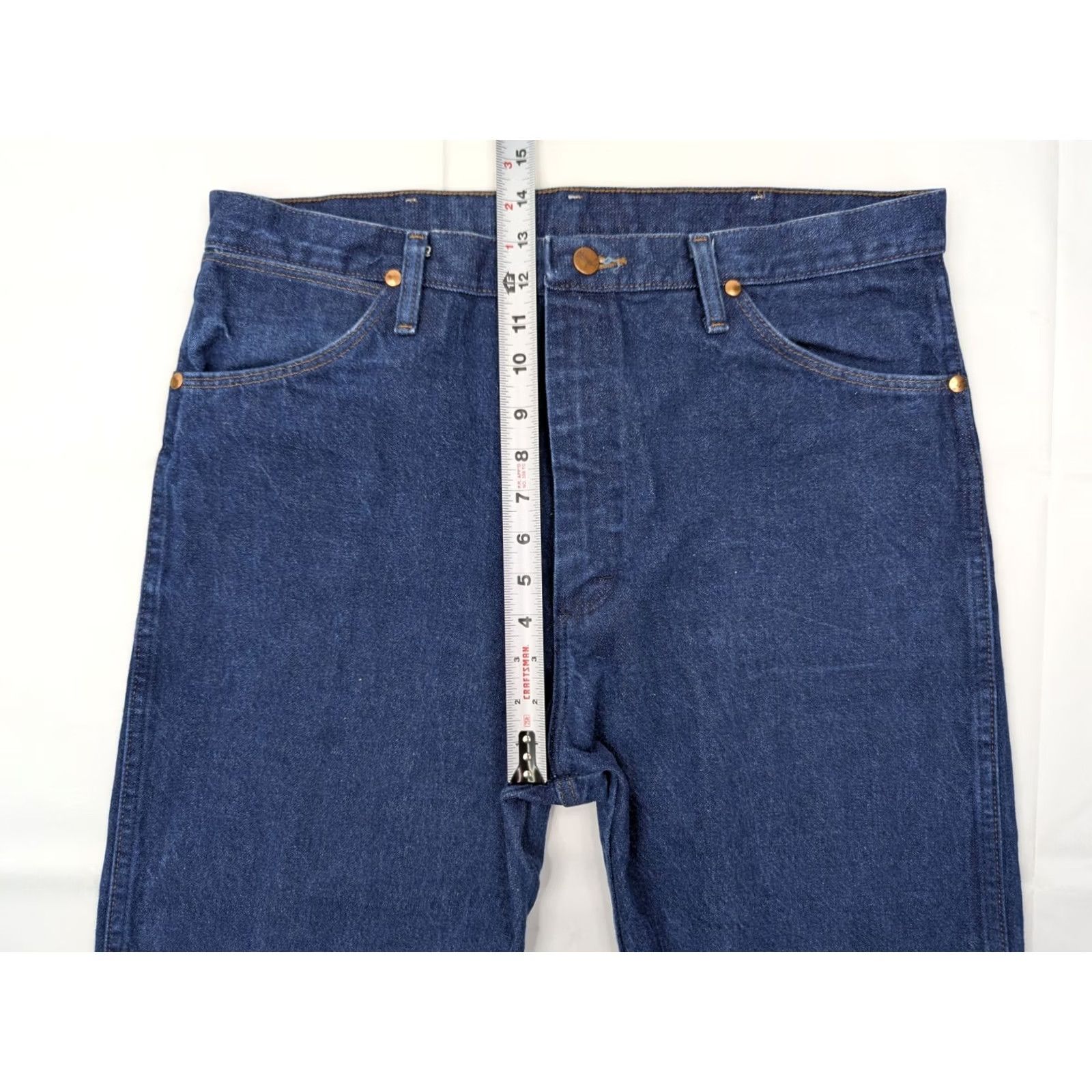 Wrangler Wrangler Jeans Men 34x34 Blue Denim Cowboy Cut Western Wear 13MWZ Size US 34 / EU 50 - 5 Thumbnail