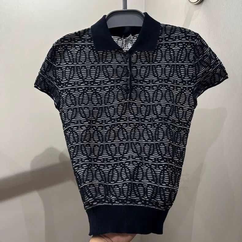 Loewe Loewe Logo Printed Short Sleeve Polo Shirt Size XS / US 0-2 / IT 36-38 - 6 Thumbnail
