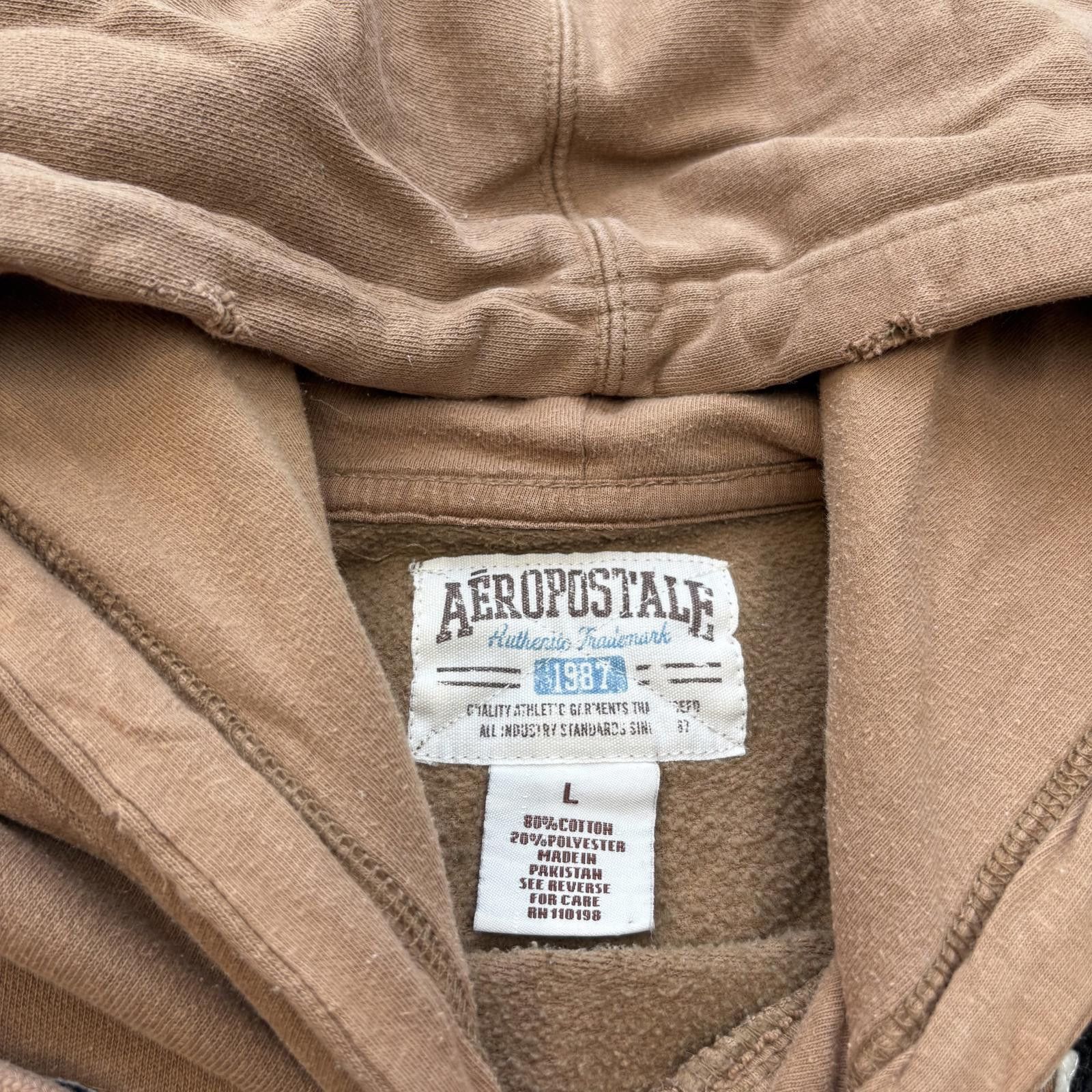 Aeropostale Vintage Y2K Aeropostale Grunge Skater Embroidered Hoodie Size US L / EU 52-54 / 3 - 3 Thumbnail
